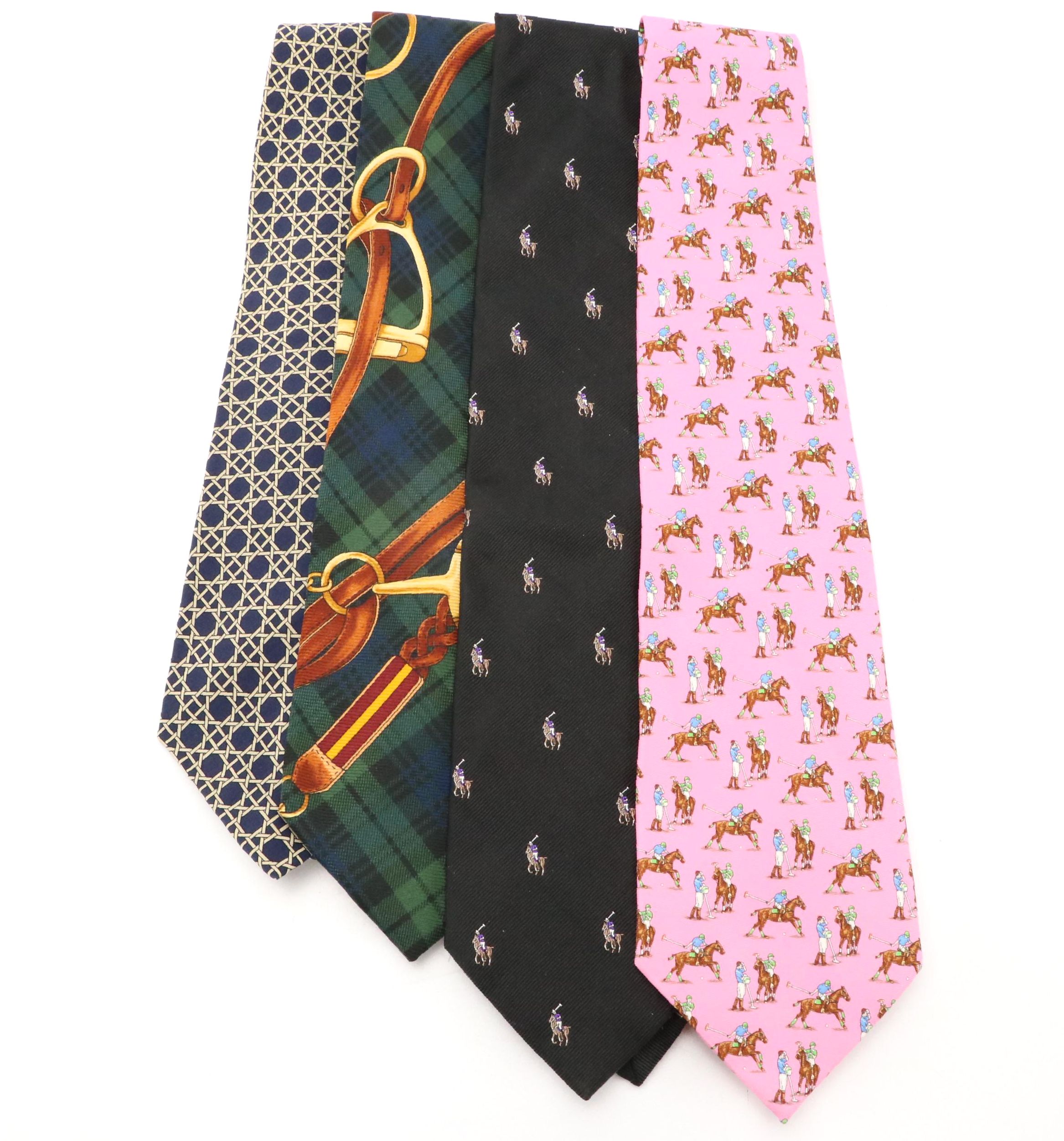 Men's Ralph Lauren Printed Silk Neckties