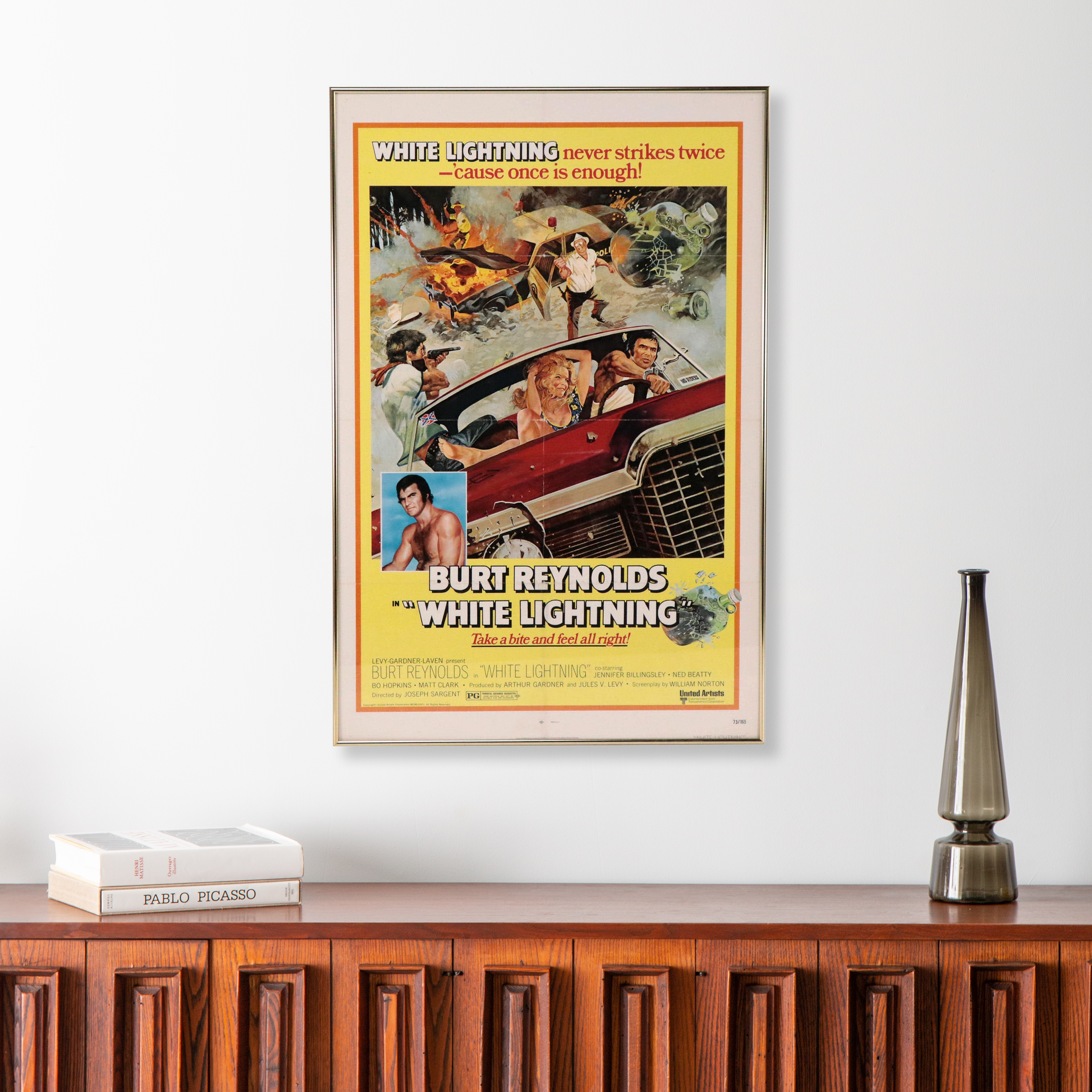 Burt Reynolds "White Lightning" Movie Poster