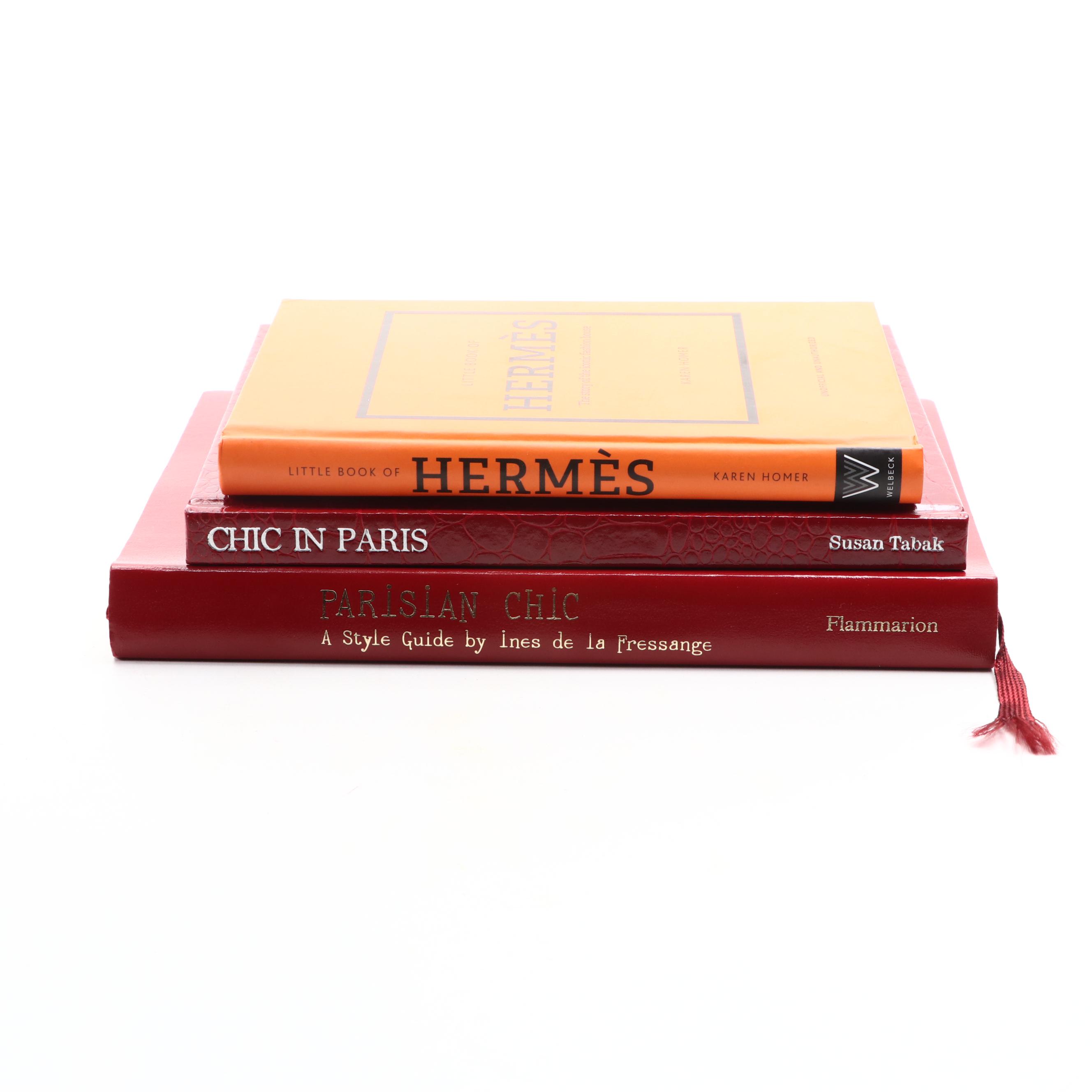 First Edition "Little Book of Hermès" by Karen Homer and More Fashion Books