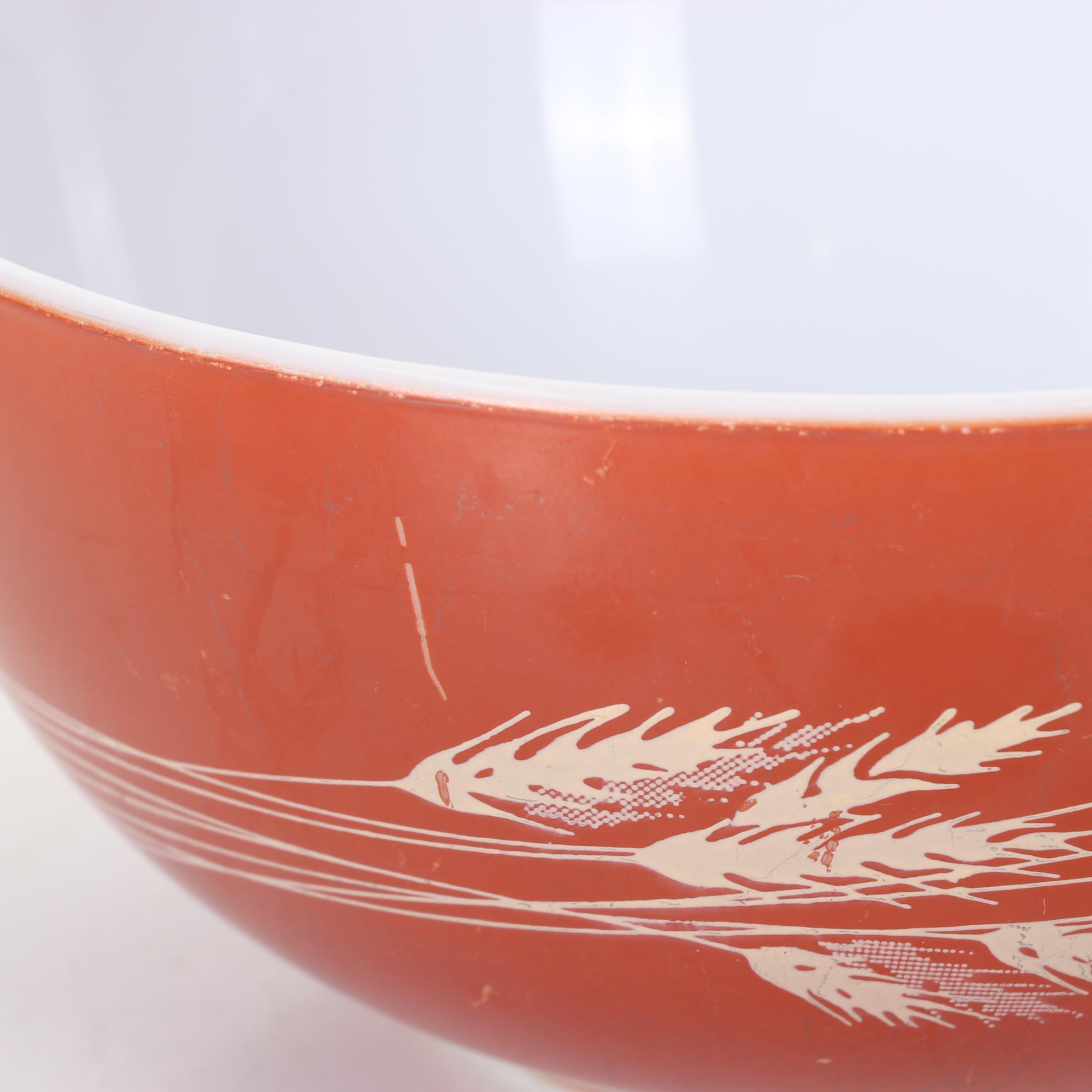 Pyrex "Autumn Harvest" Cinderella Nesting Bowls, Set of Three