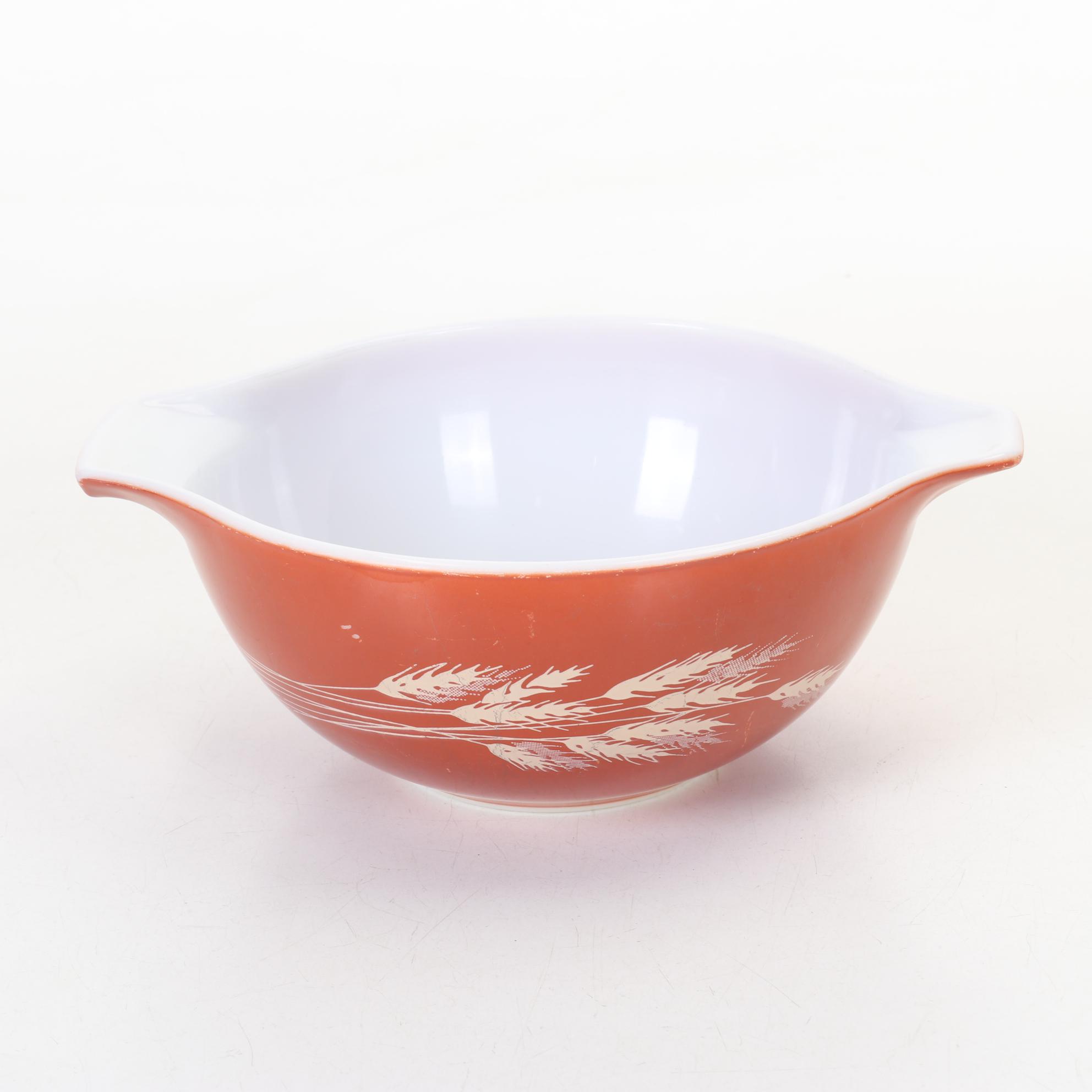 Pyrex "Autumn Harvest" Cinderella Nesting Bowls, Set of Three