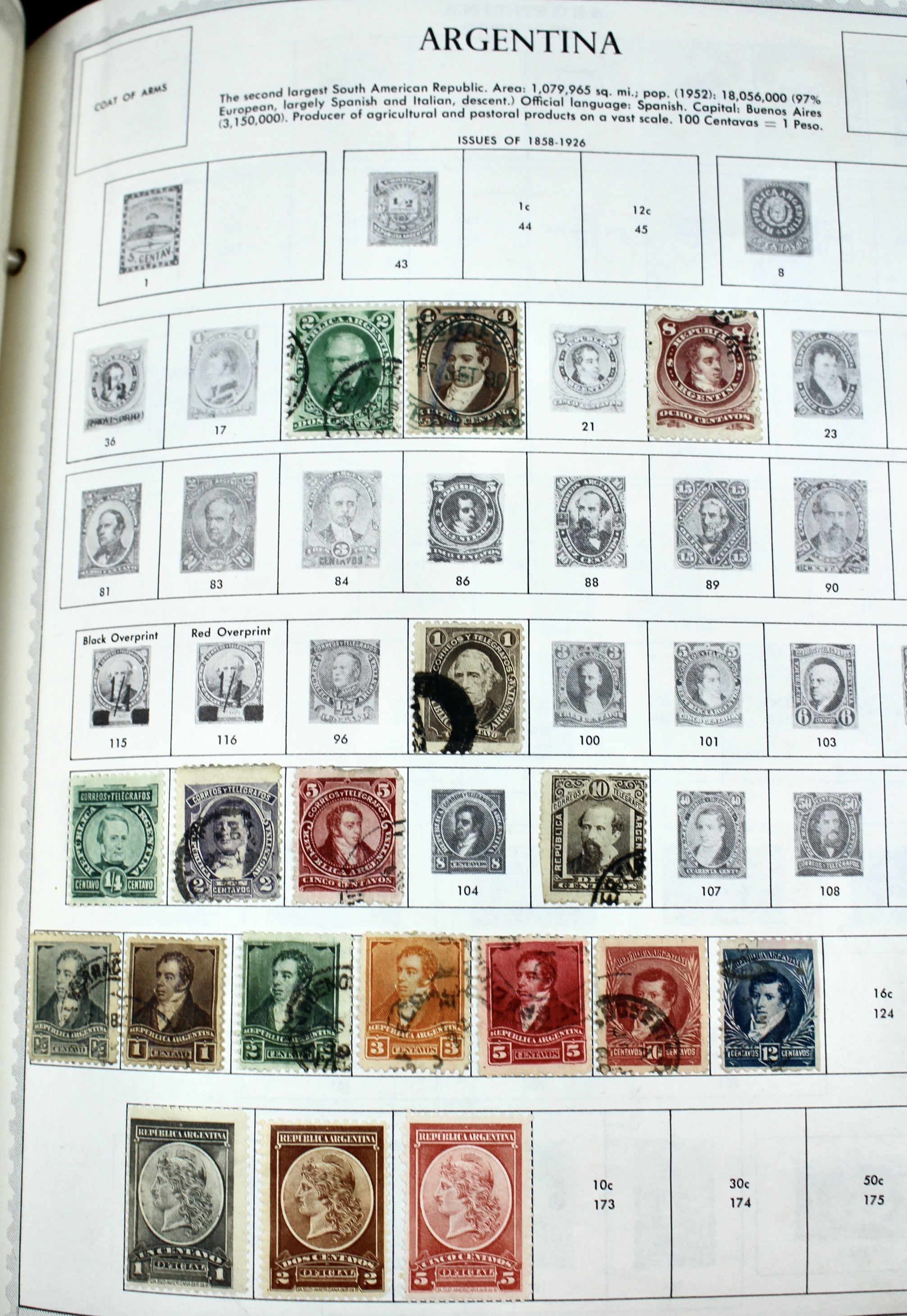 Minkus Supreme Global Stamp Album (A-D)