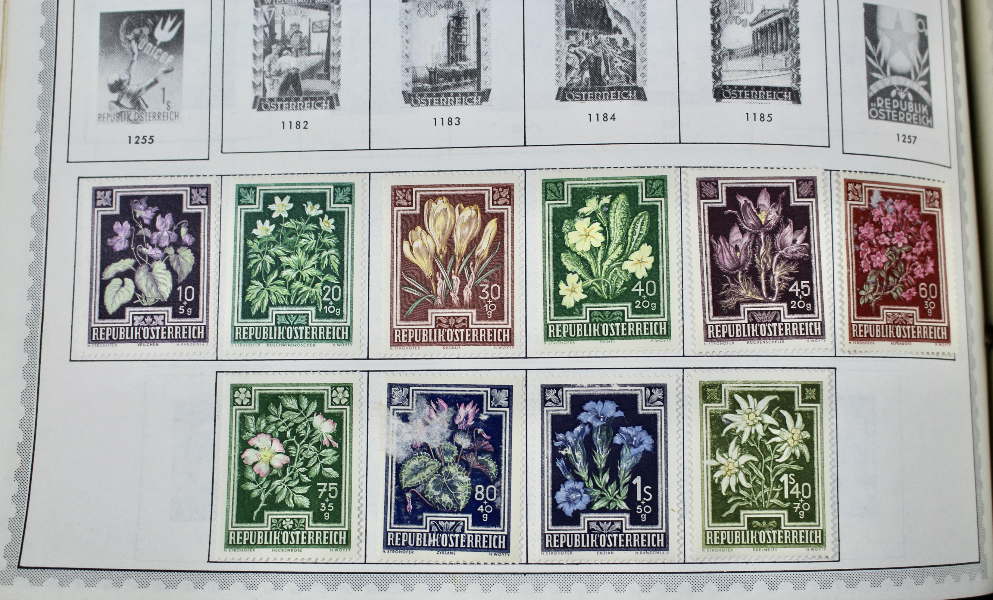 Minkus Supreme Global Stamp Album (A-D)