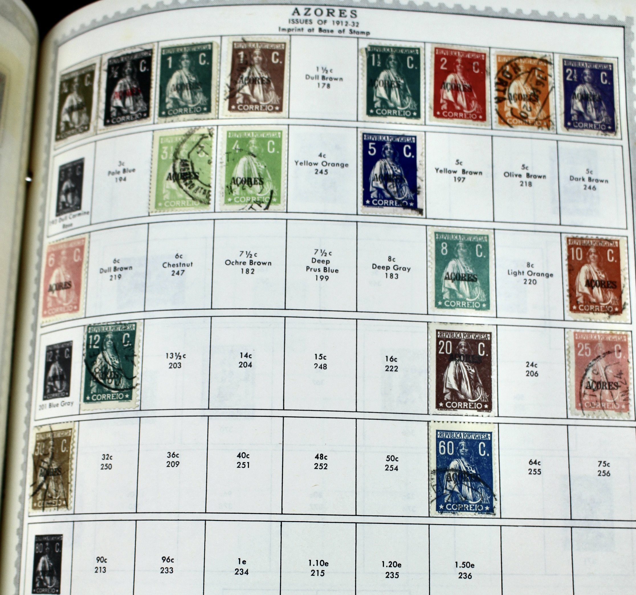 Minkus Supreme Global Stamp Album (A-D)