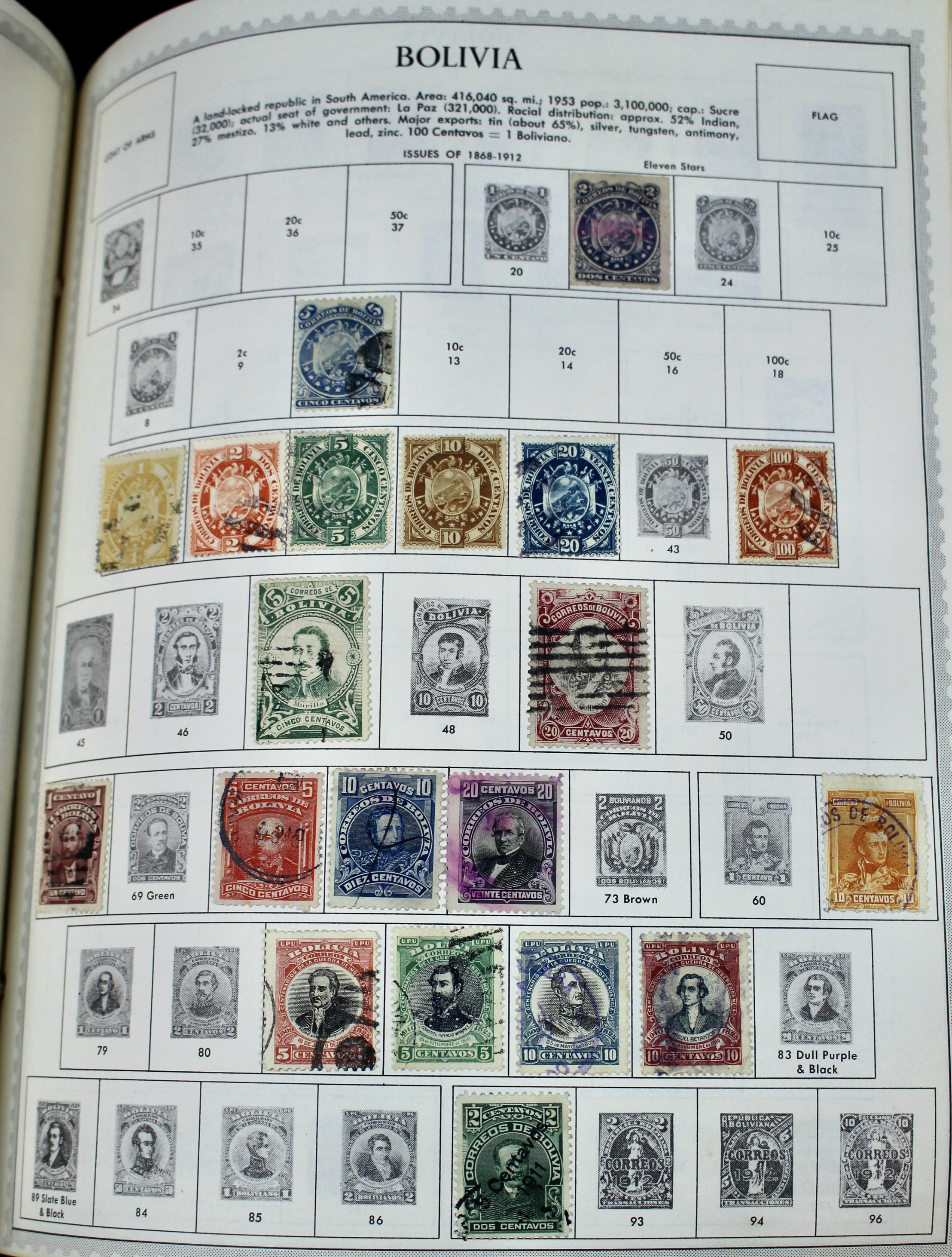 Minkus Supreme Global Stamp Album (A-D)
