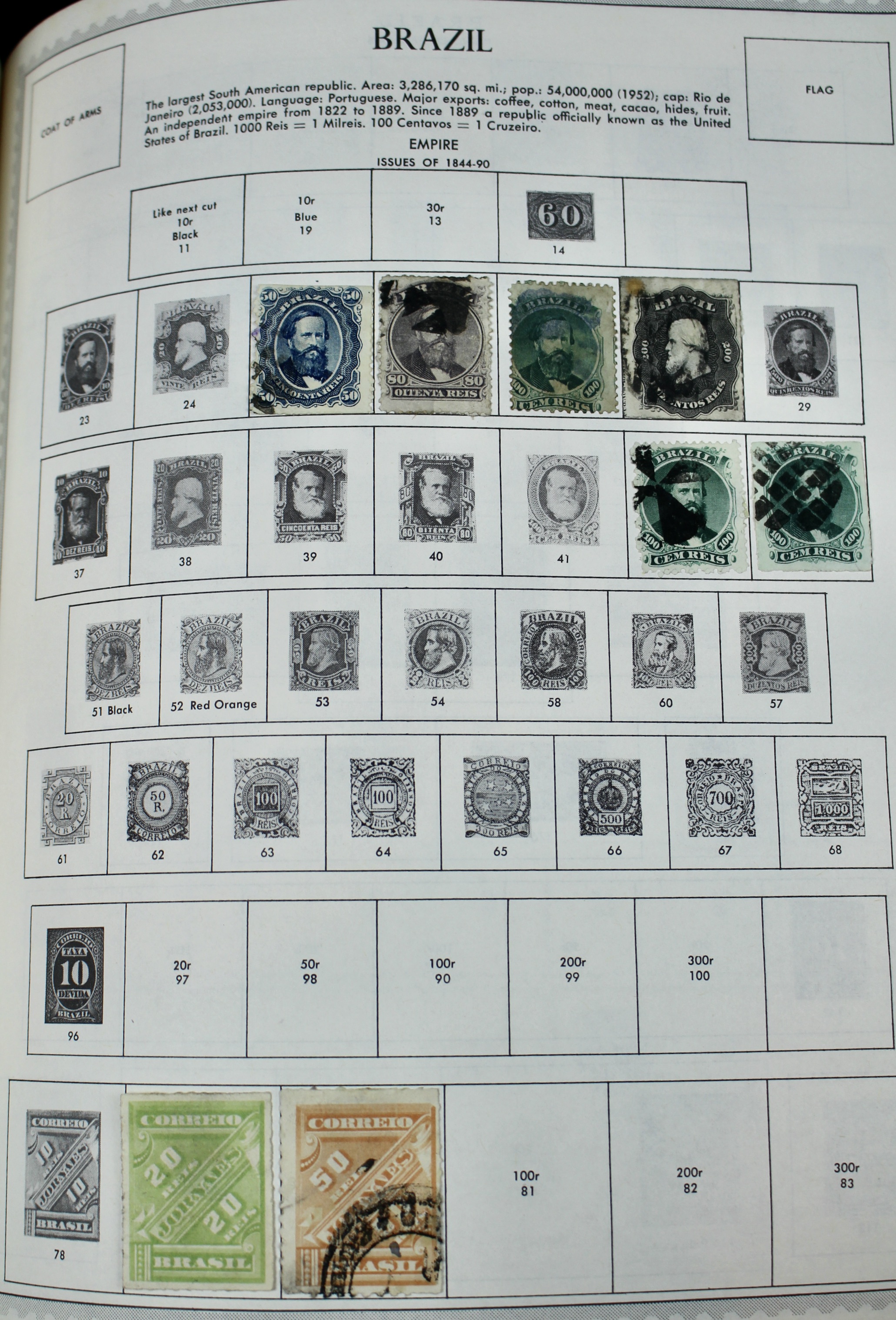 Minkus Supreme Global Stamp Album (A-D)