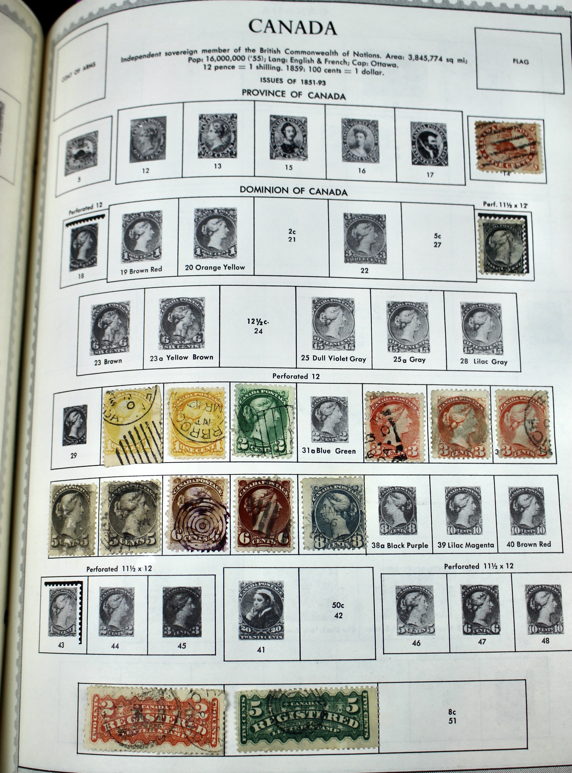 Minkus Supreme Global Stamp Album (A-D)