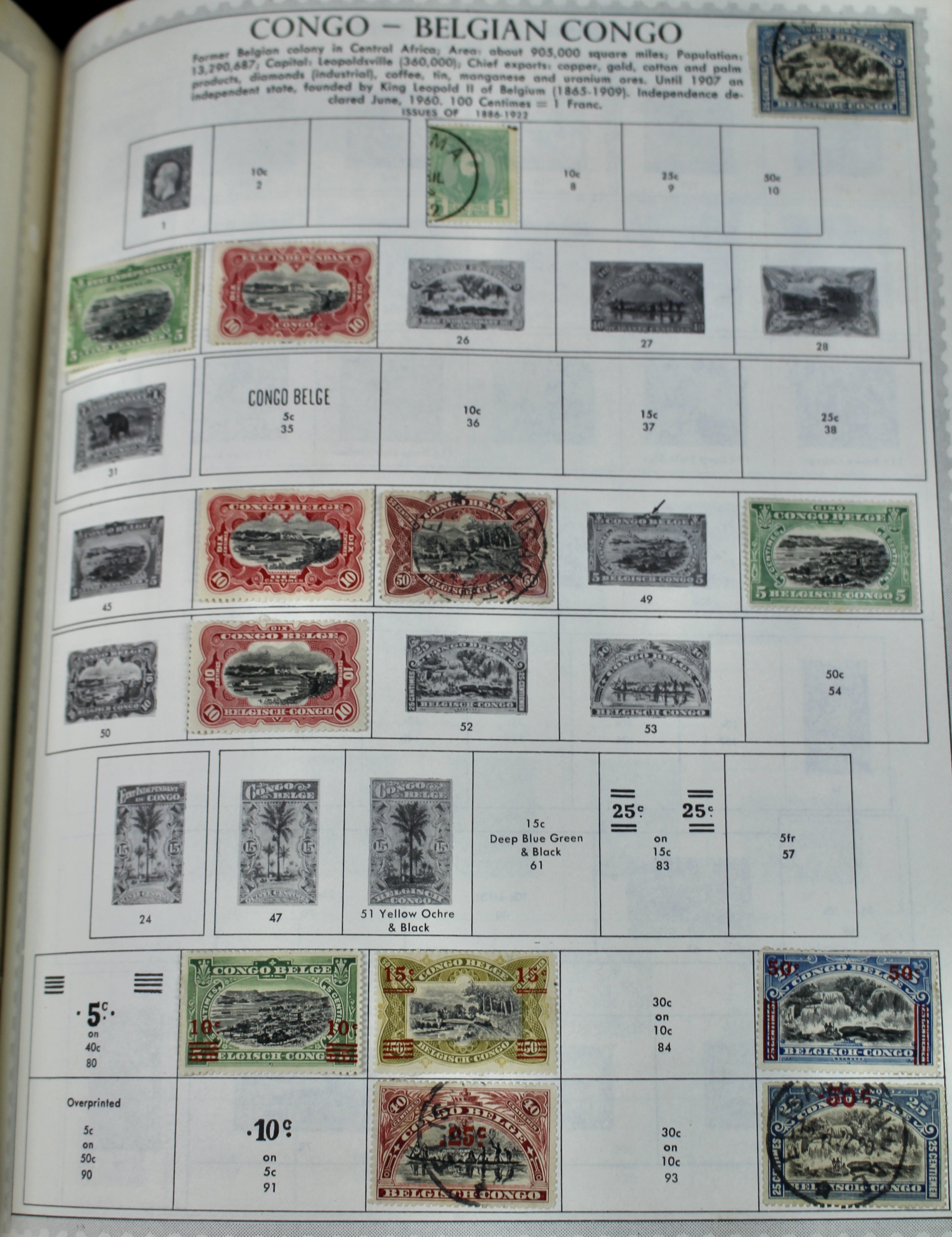 Minkus Supreme Global Stamp Album (A-D)