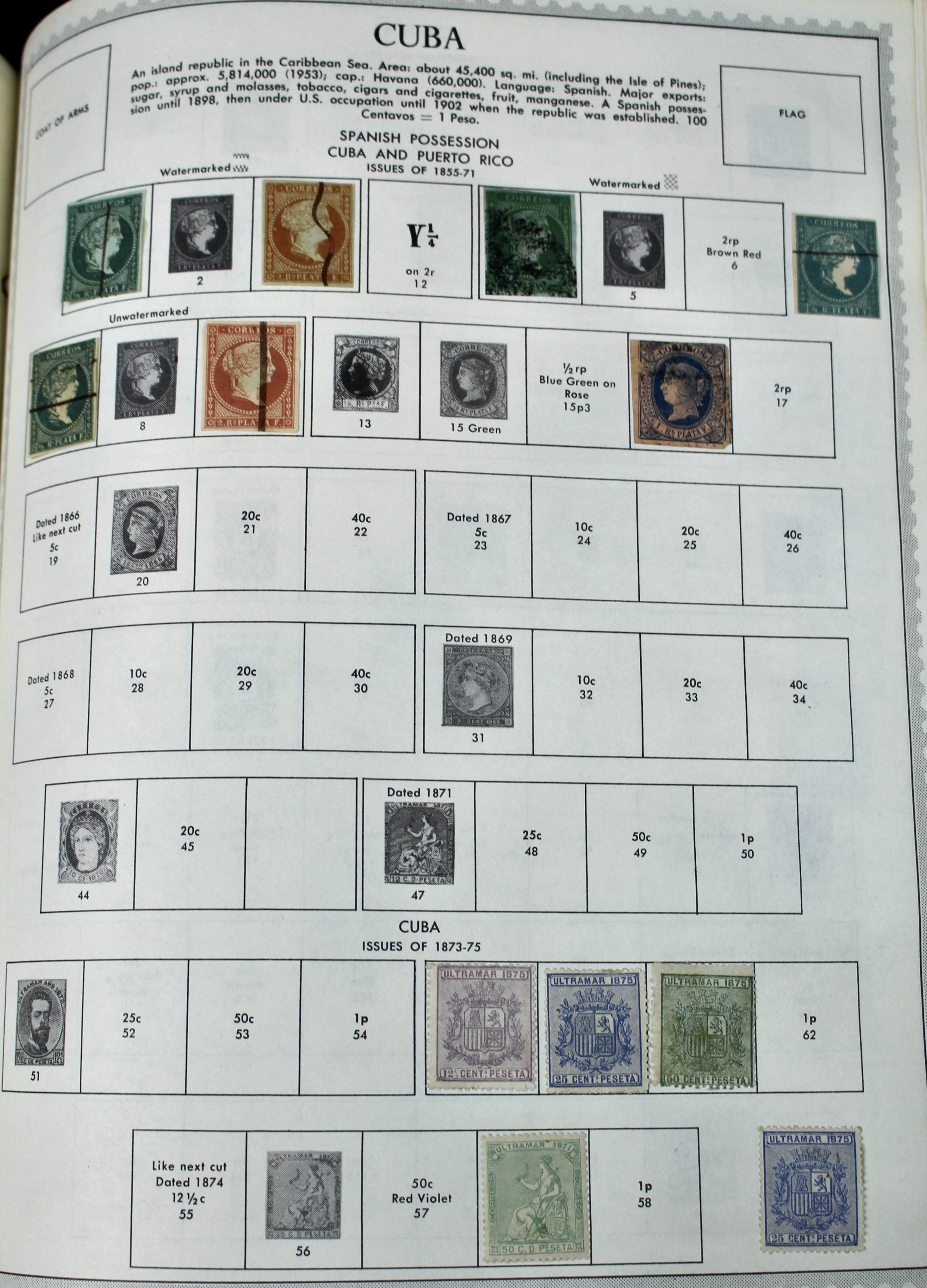 Minkus Supreme Global Stamp Album (A-D)