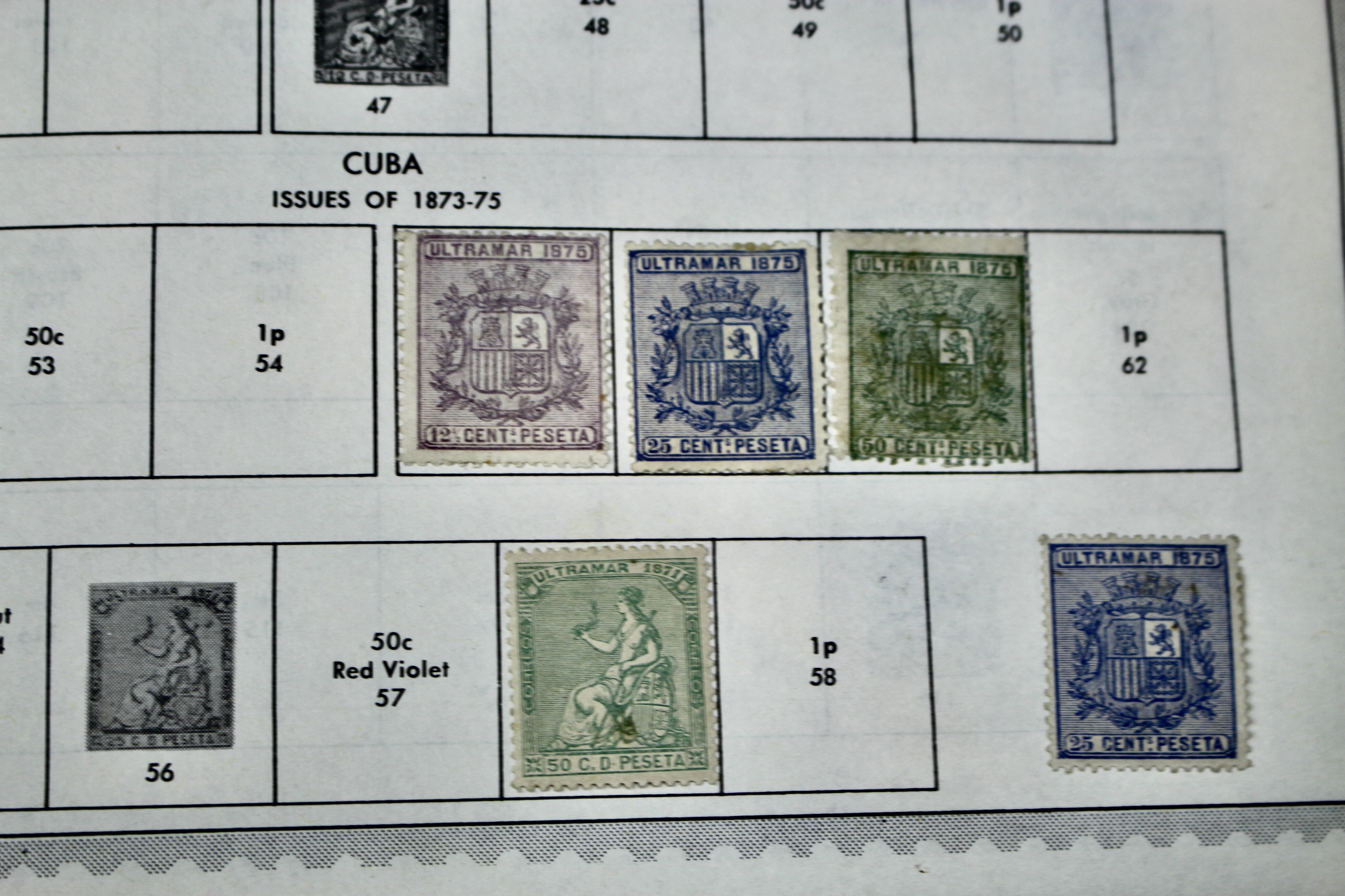 Minkus Supreme Global Stamp Album (A-D)