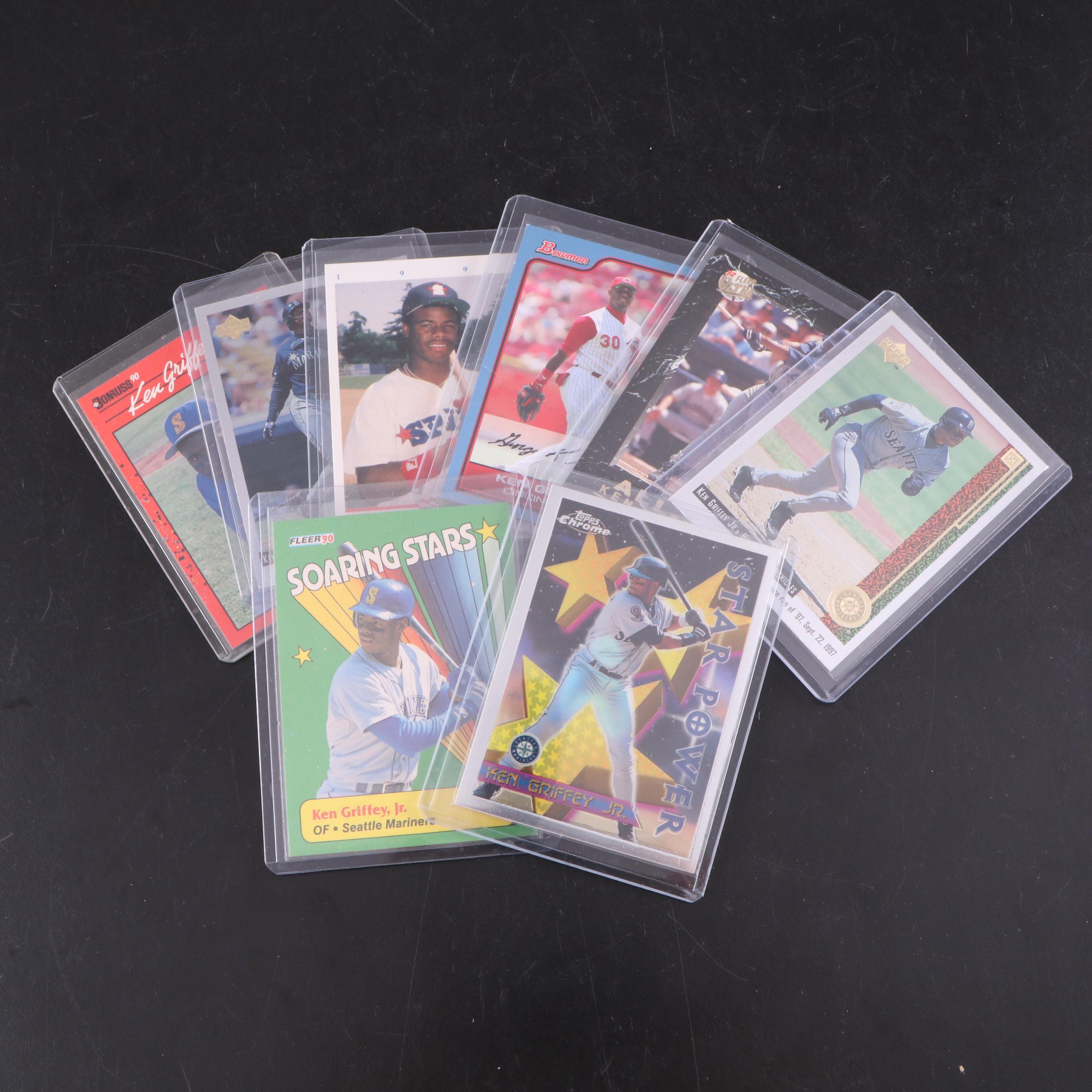 Ken Griffey Jr. Baseball Card Collection with Graded Rookies and More