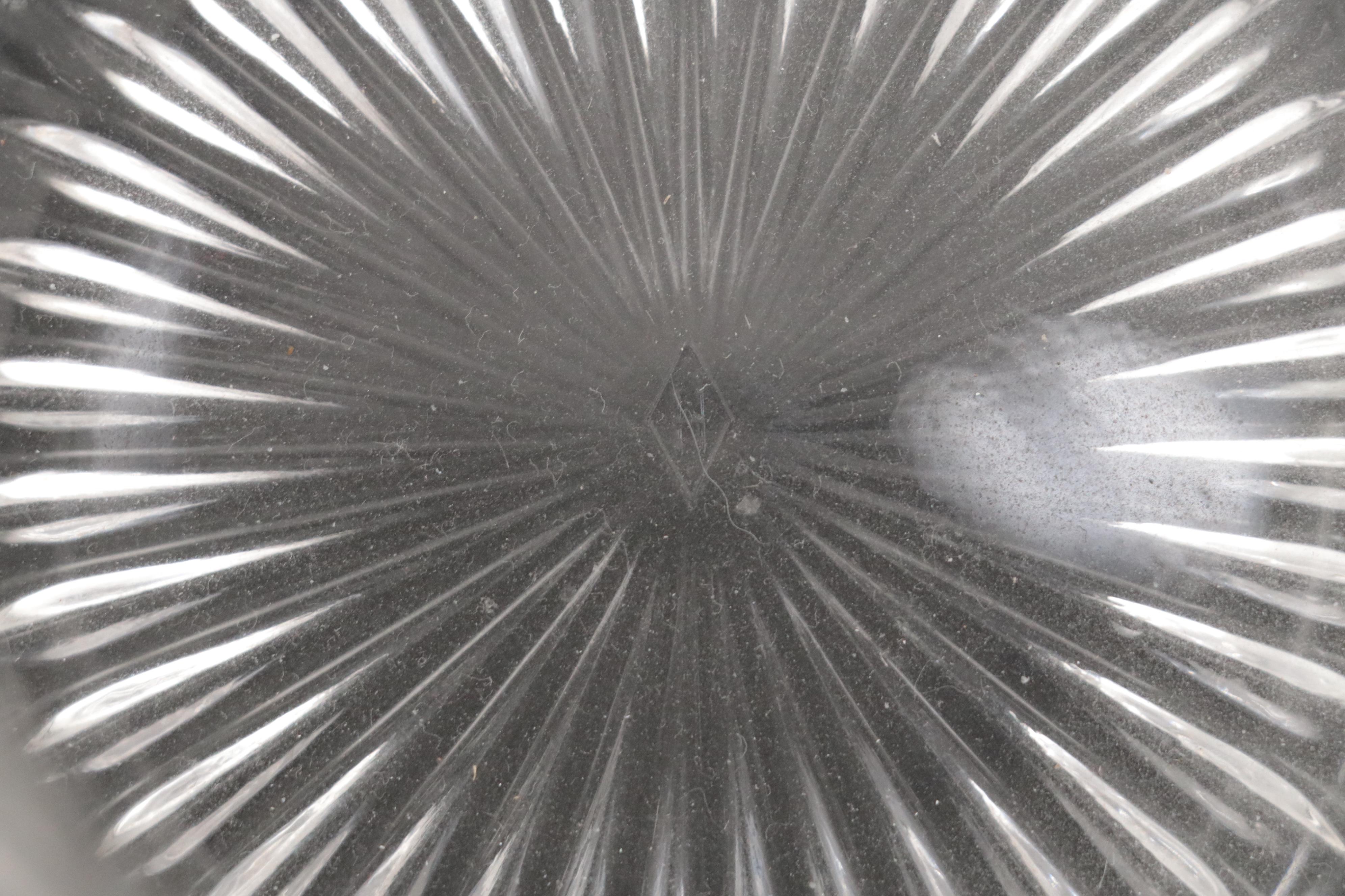 Heisey "Colonial", "Narrow Flute", and "Rib and Panel" Crystal Pitchers