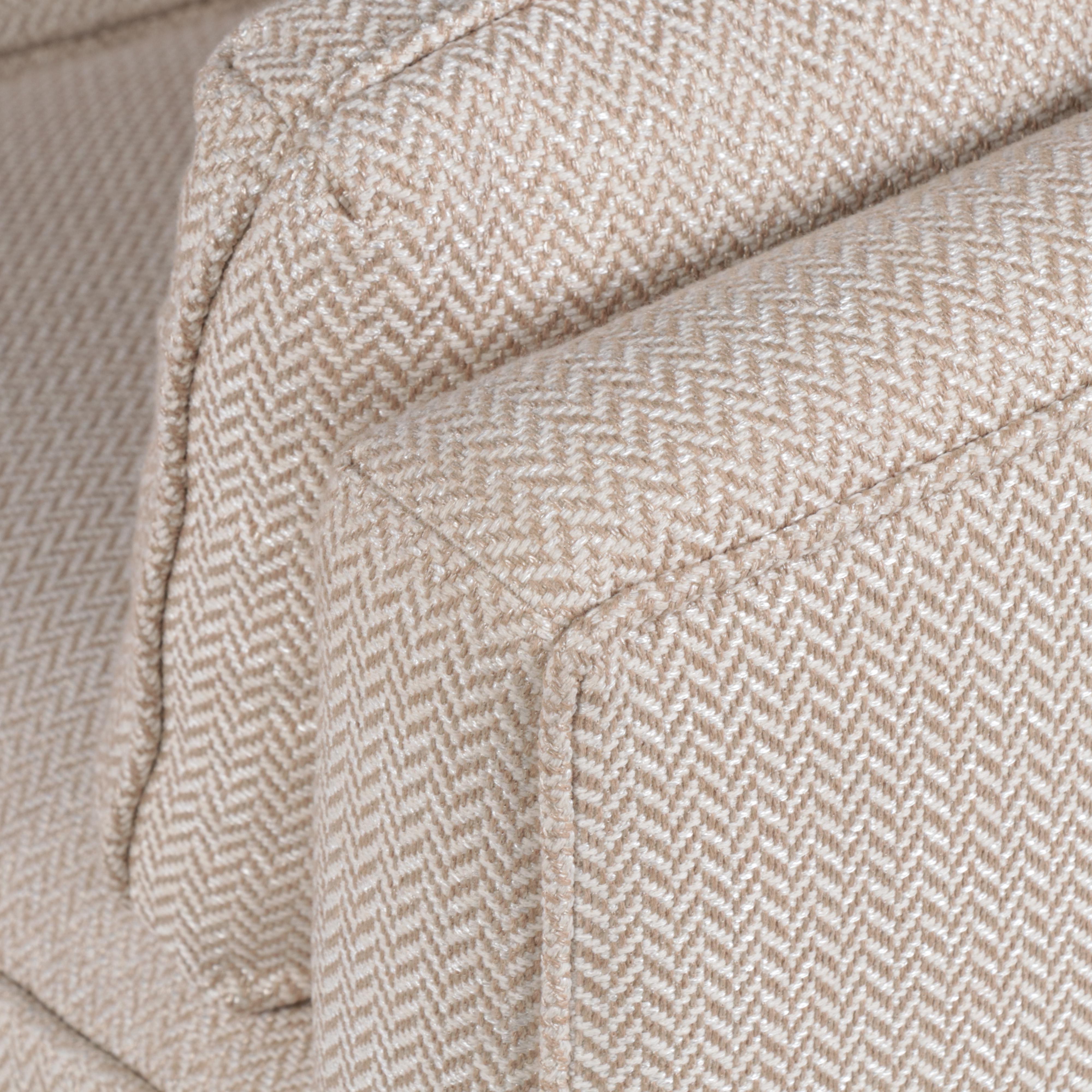 Custom-Upholstered Three-Seat Sofa