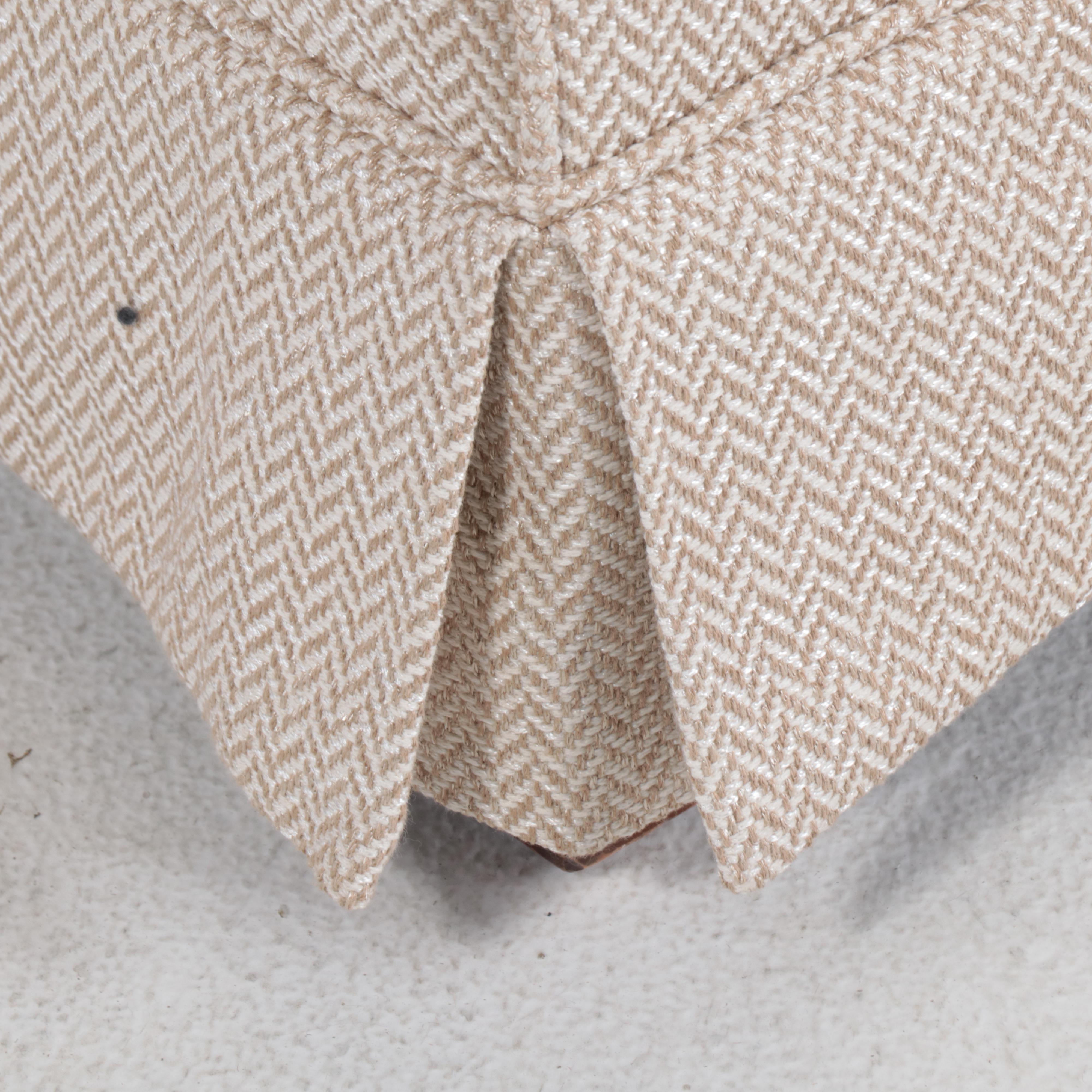 Custom-Upholstered Three-Seat Sofa