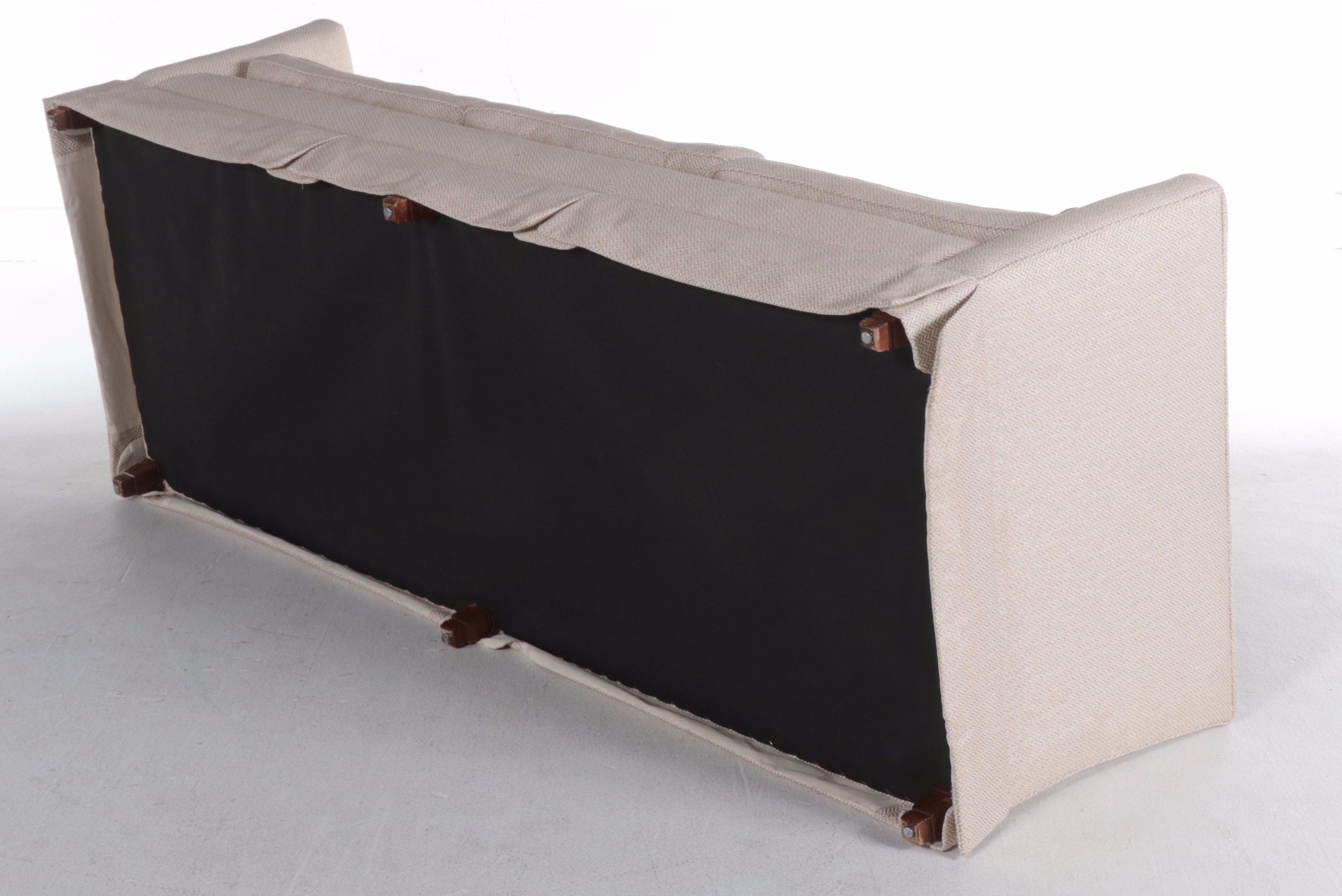 Custom-Upholstered Three-Seat Sofa