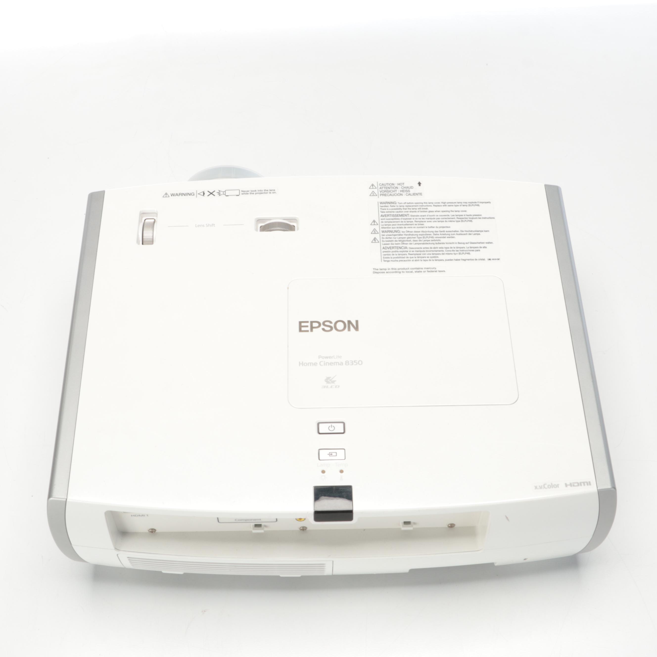 Epson HD Cinema Projector, Kodak Carousel Slide Projector With Accessories