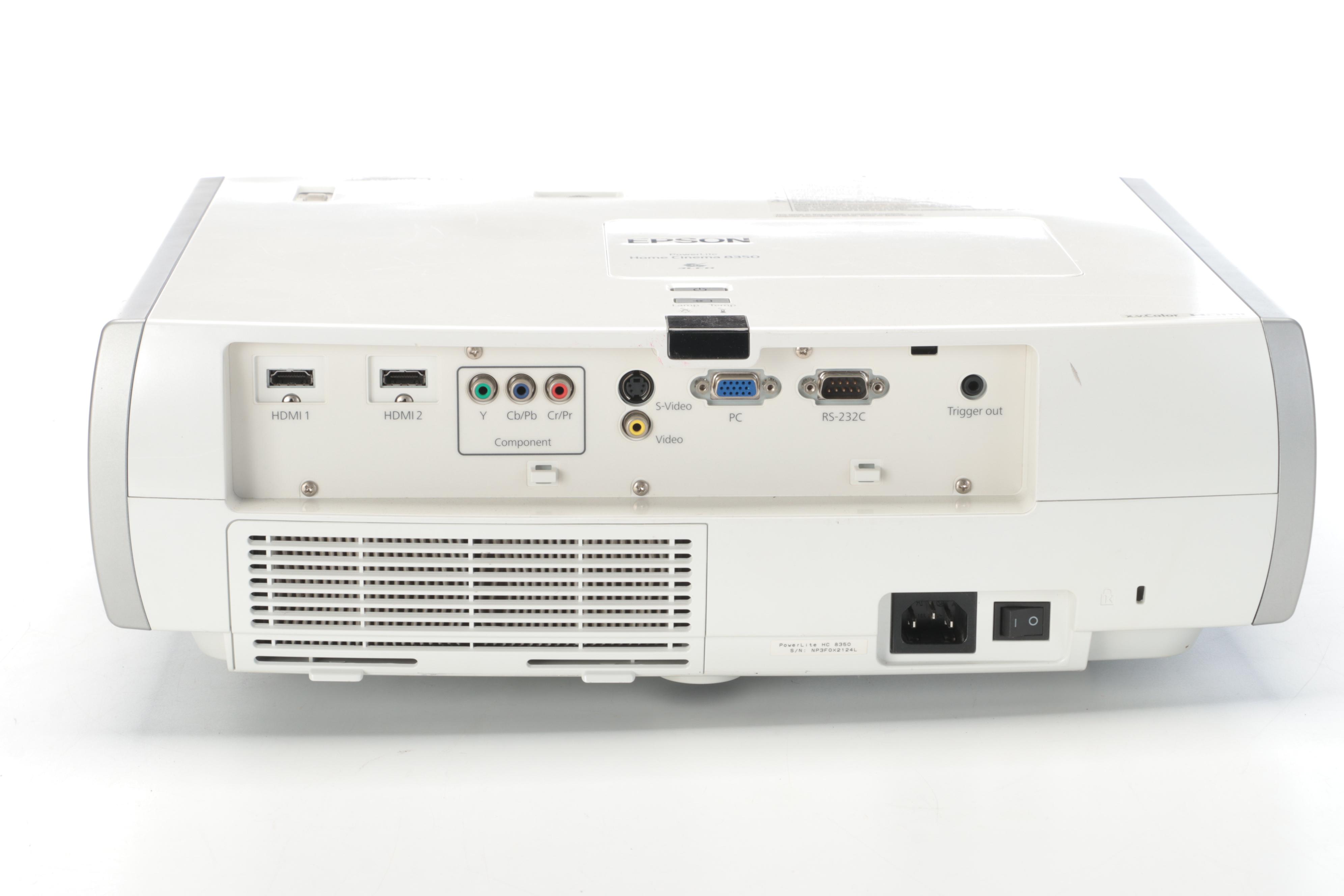 Epson HD Cinema Projector, Kodak Carousel Slide Projector With Accessories