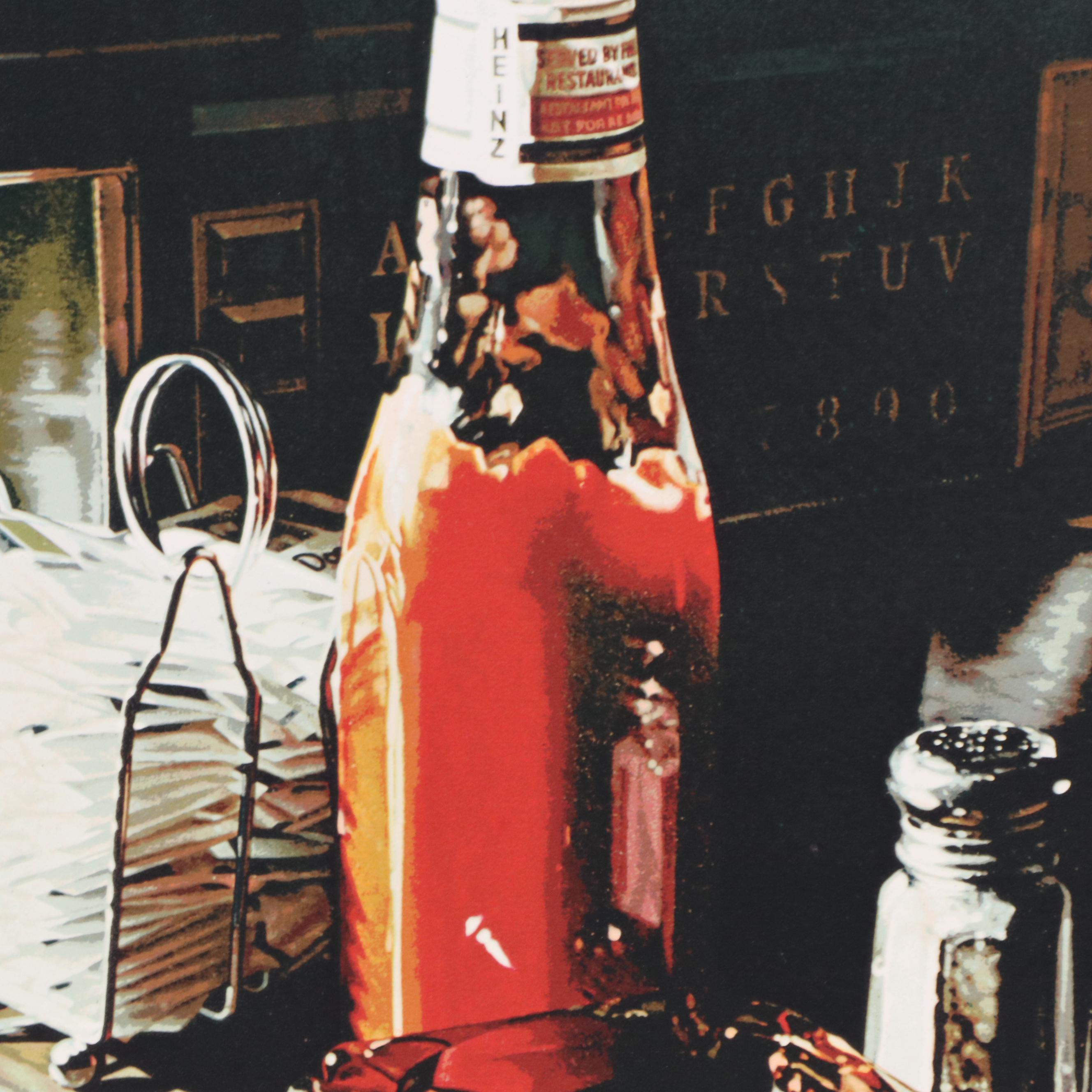 Ralph Goings Serigraph "Still Life with Sugars," 1981