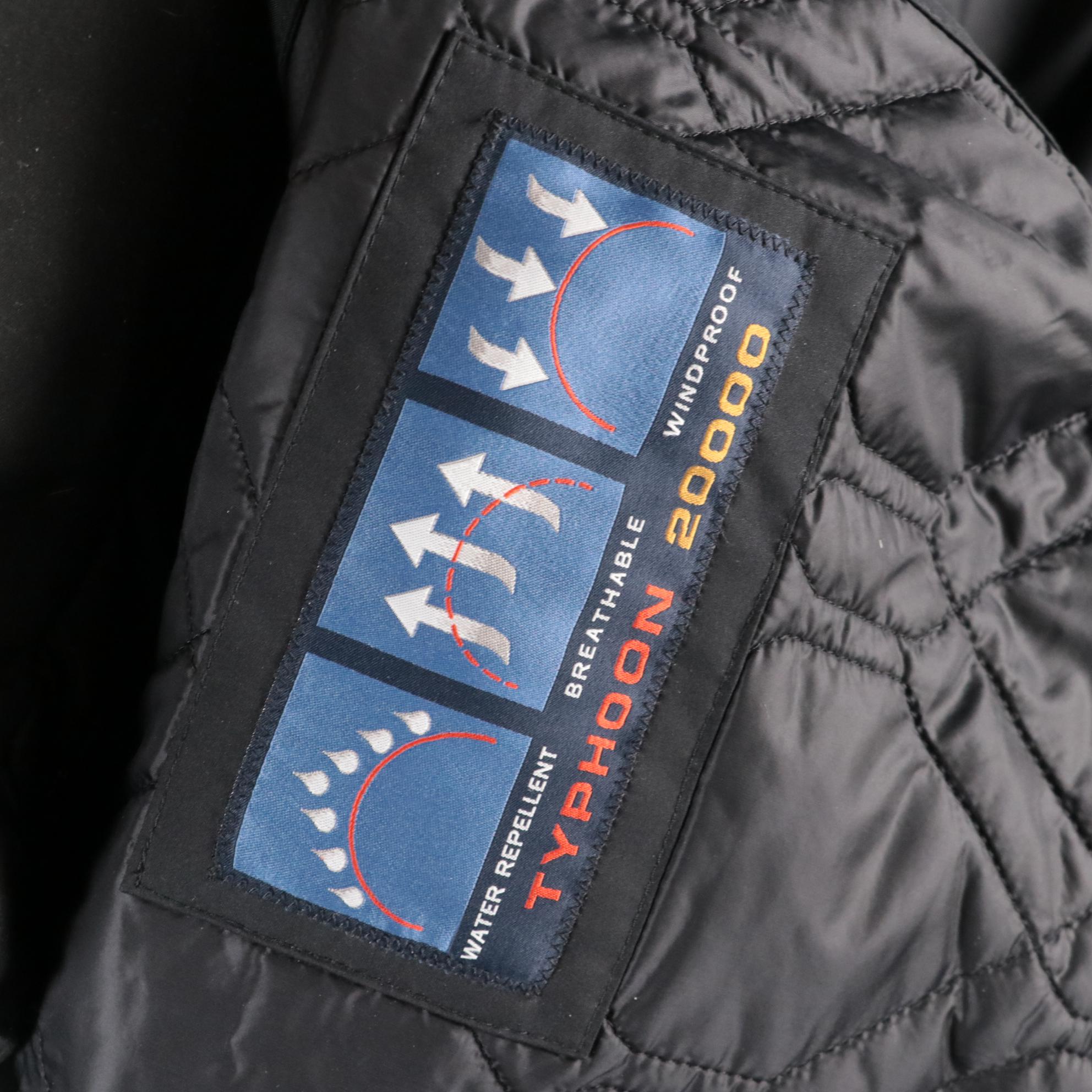 Men's Paul & Shark Typhoon 20000 Waterproof Jacket with Rollaway Hood