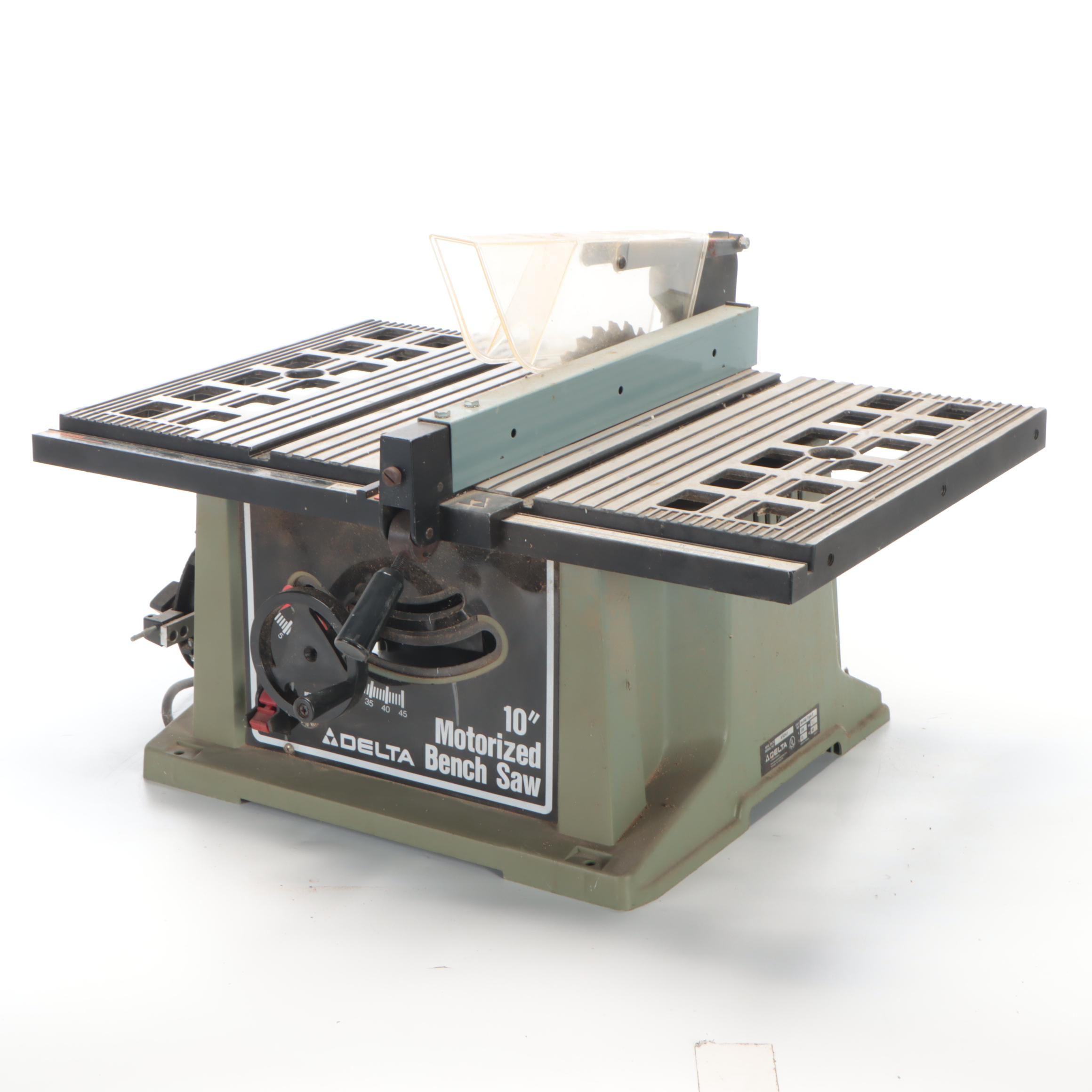 Delta 10" Motorized Bench Saw