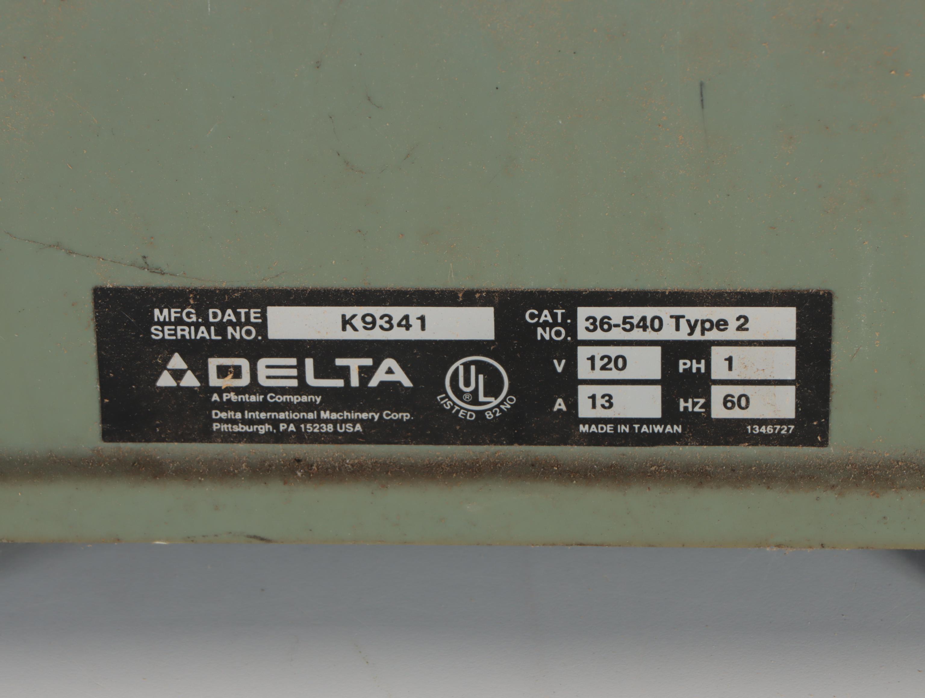 Delta 10" Motorized Bench Saw