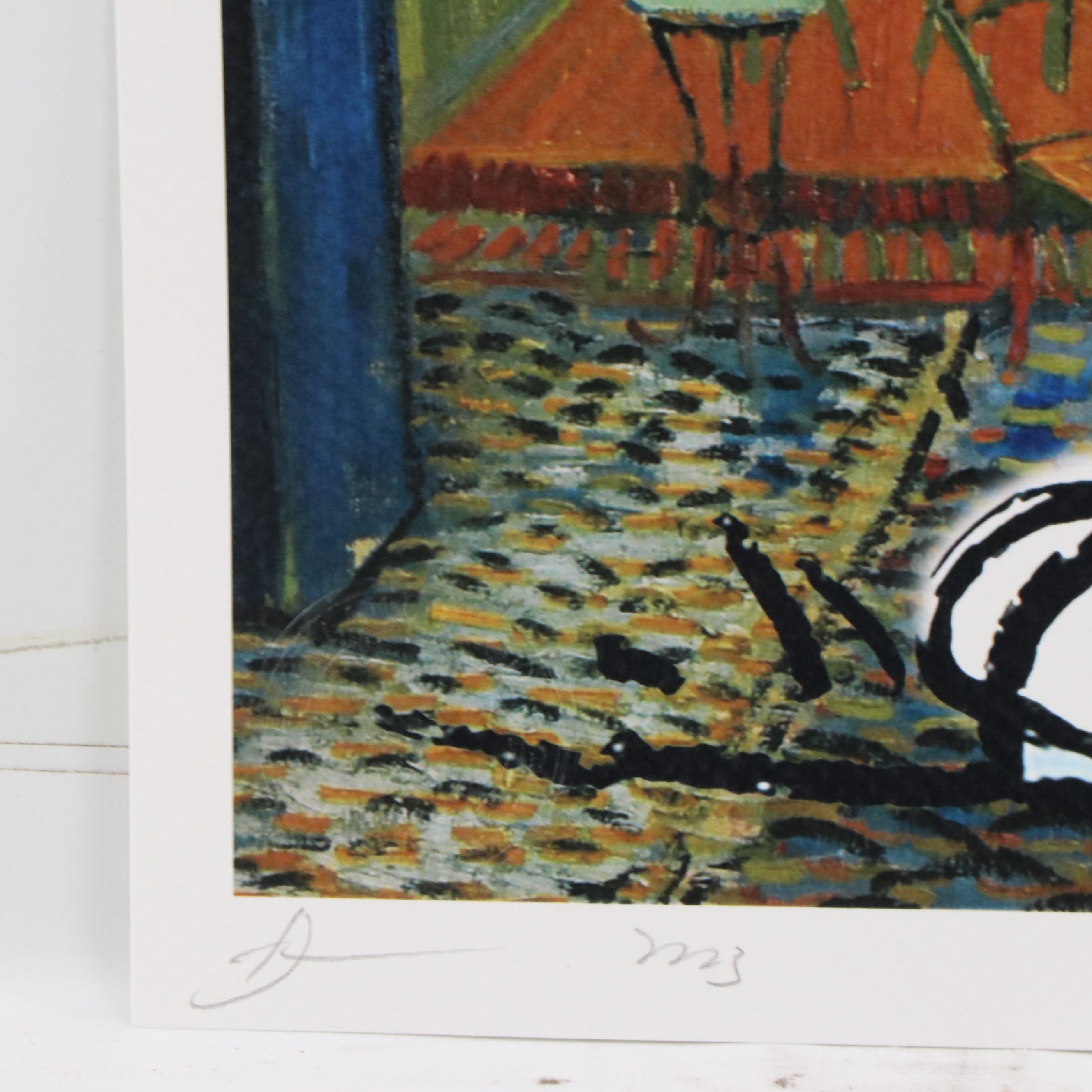 Death NYC Pop Art Graphic Print of Snoopy x Van Gogh, 2023