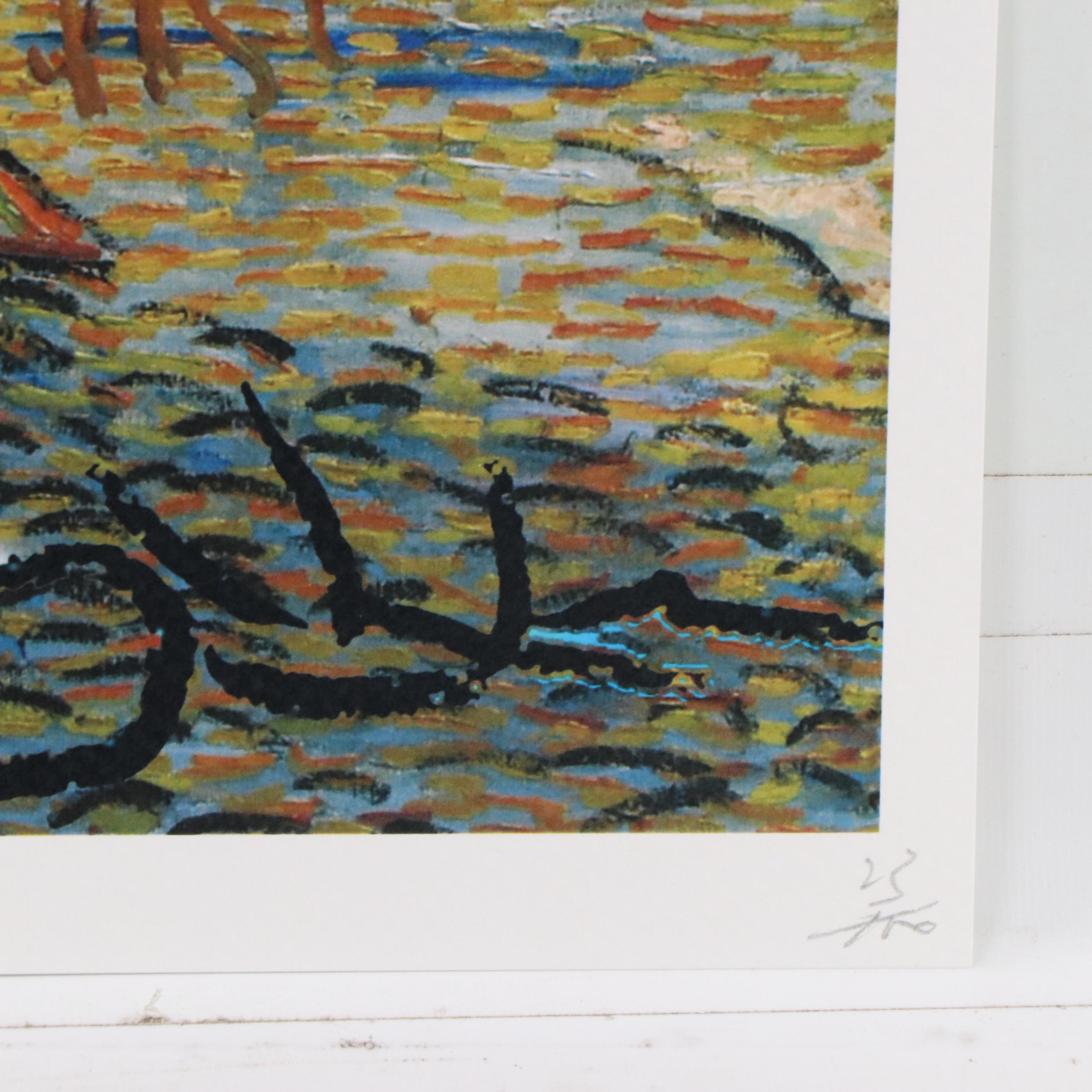 Death NYC Pop Art Graphic Print of Snoopy x Van Gogh, 2023