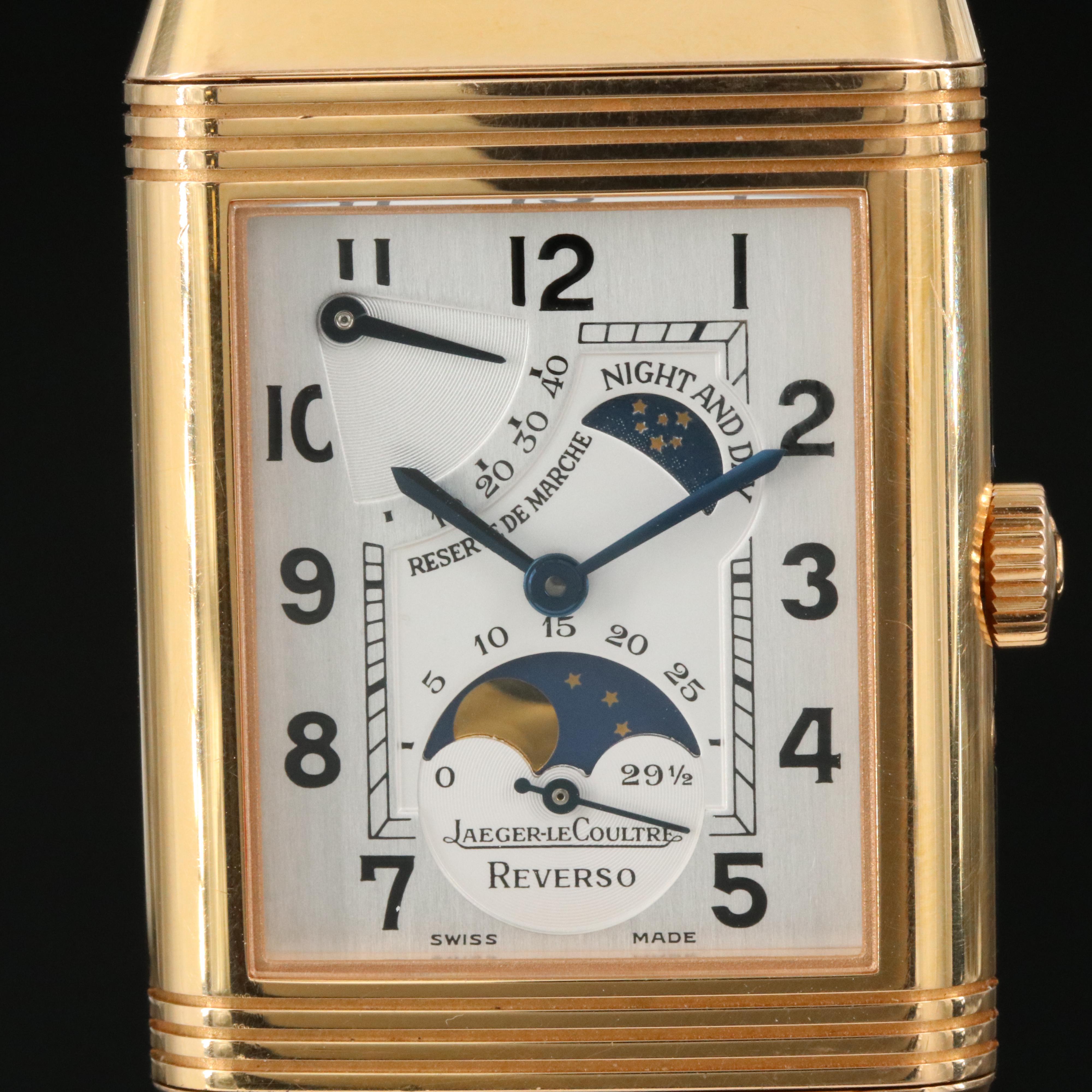 18K Jaeger-LeCoultre Reverso Sun Moon Watch