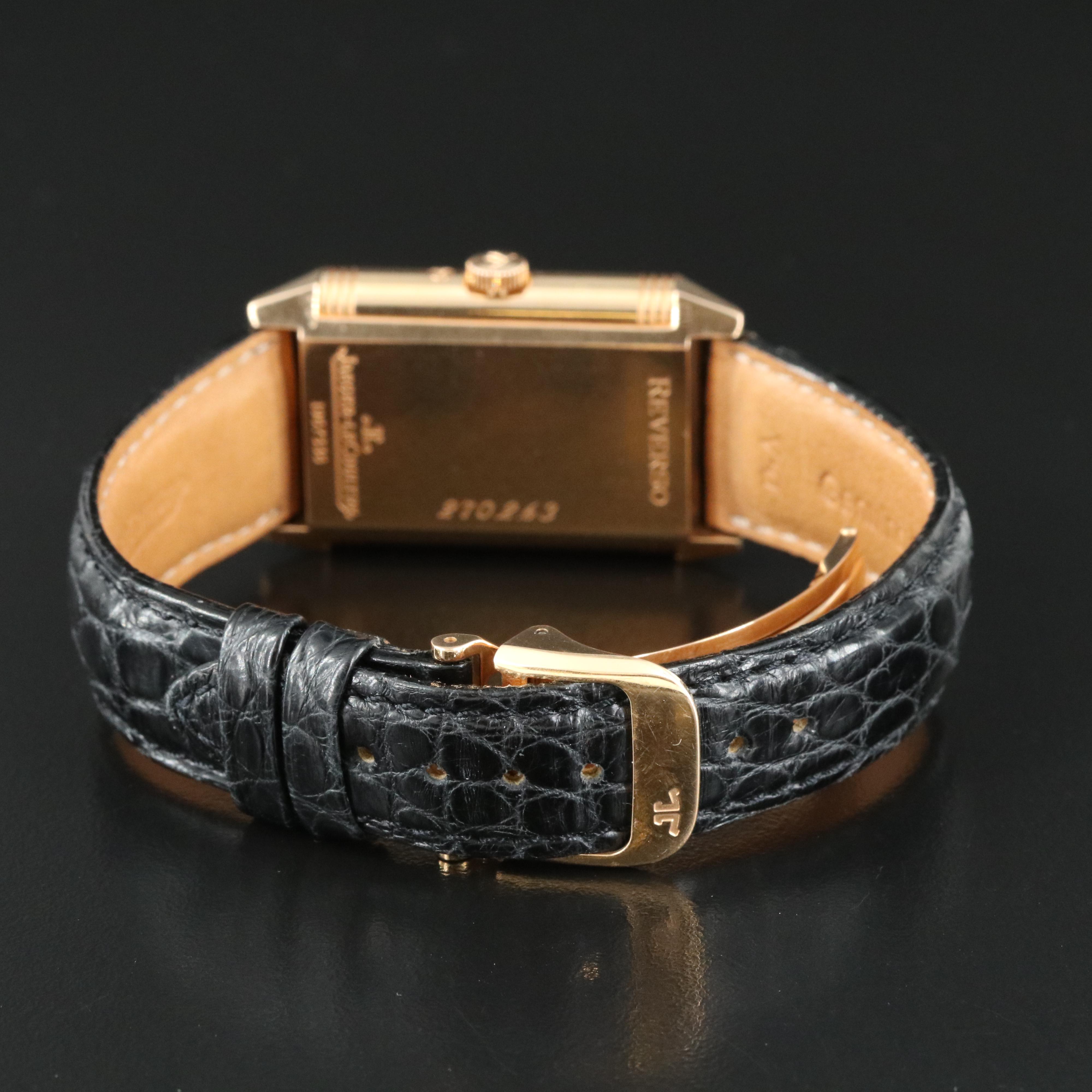 18K Jaeger-LeCoultre Reverso Sun Moon Watch