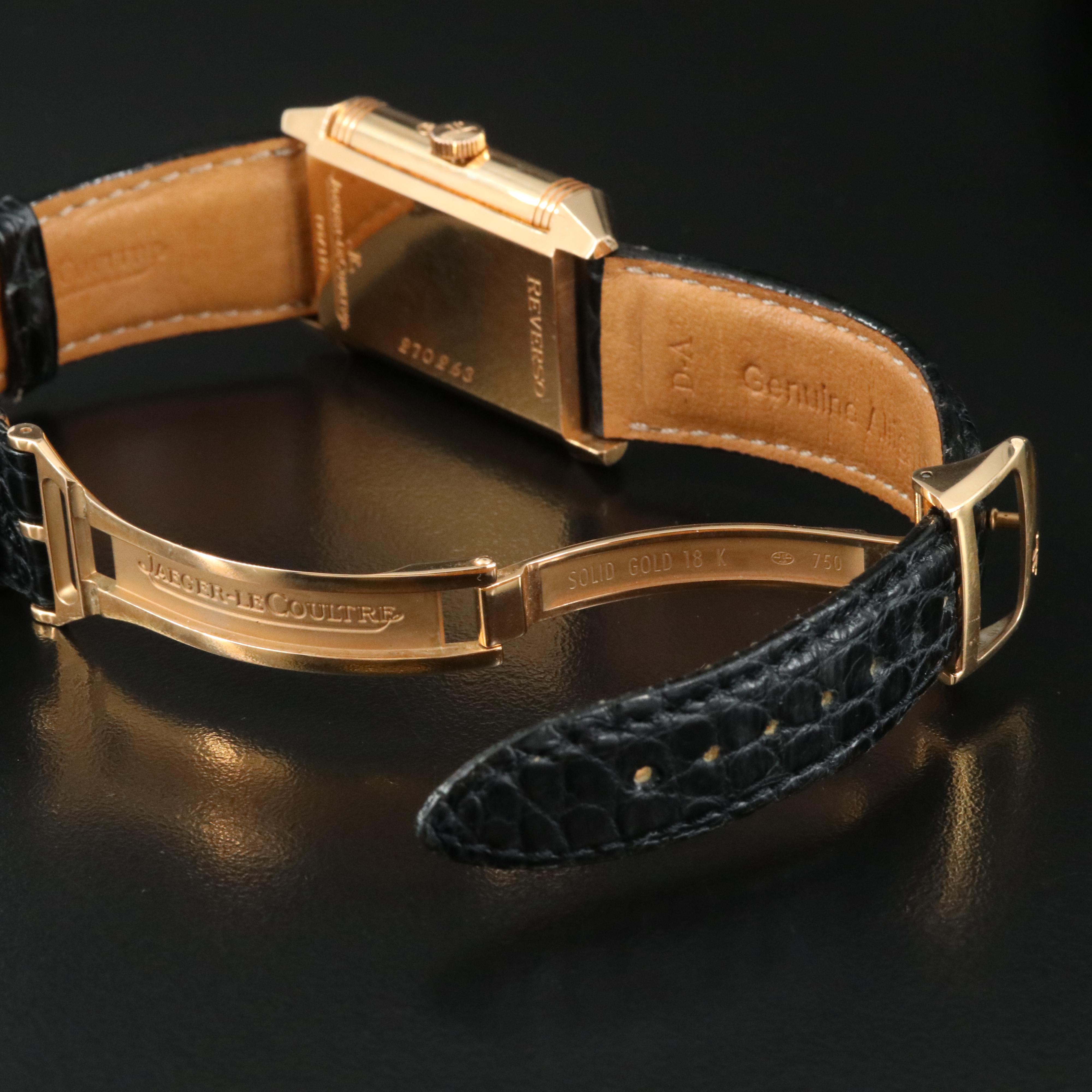 18K Jaeger-LeCoultre Reverso Sun Moon Watch