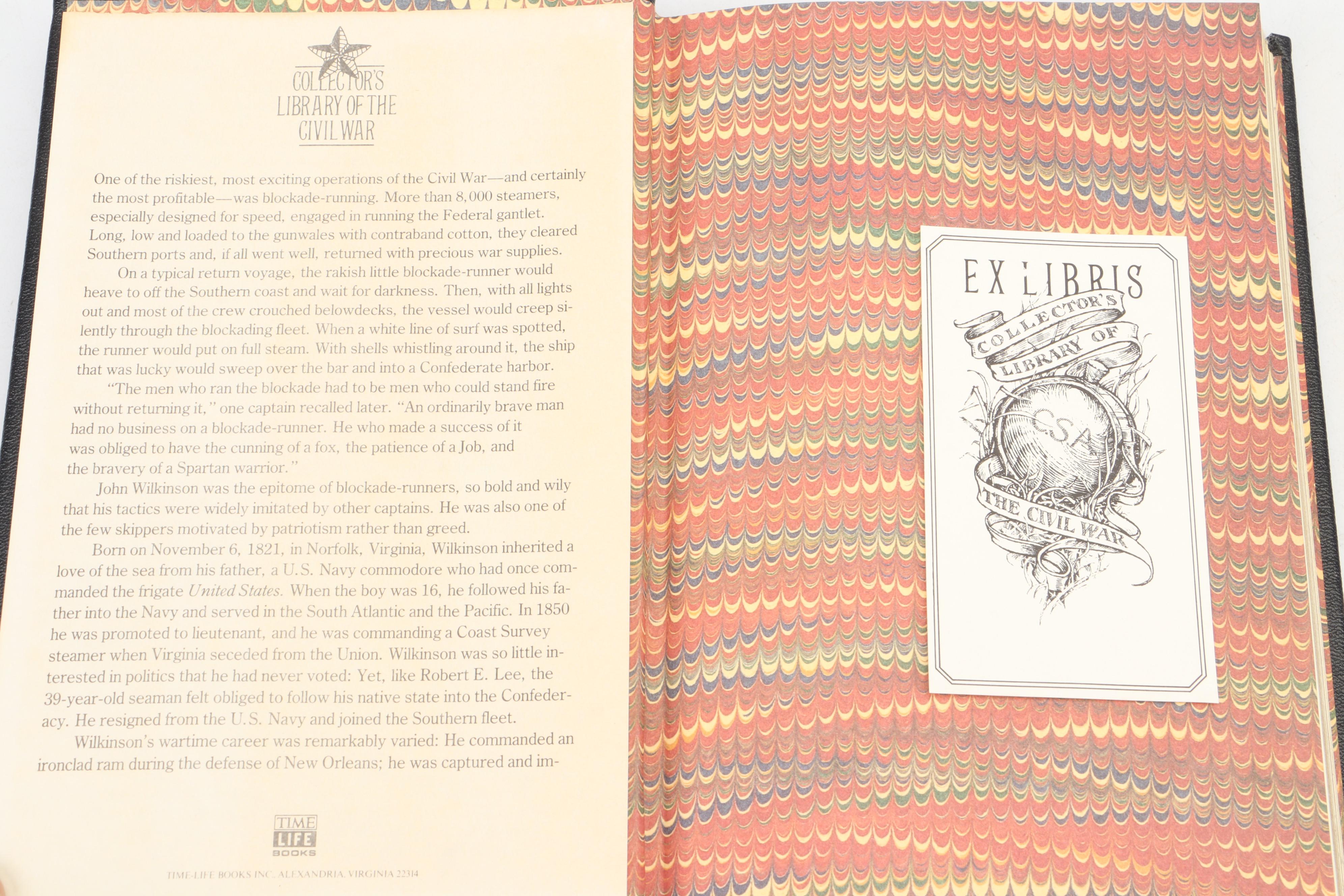 Time-Life "Collector's Library of the Civil War" Sixteen-Volume Set, 1980s