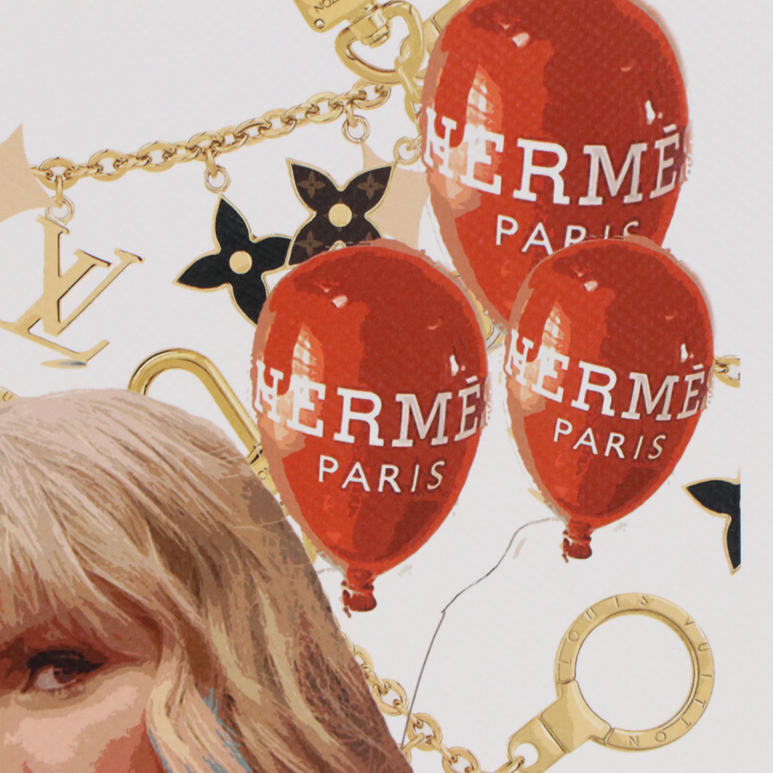 Death NYC Pop Art Graphic Print of Taylor Swift x Louis Vuitton, 2023