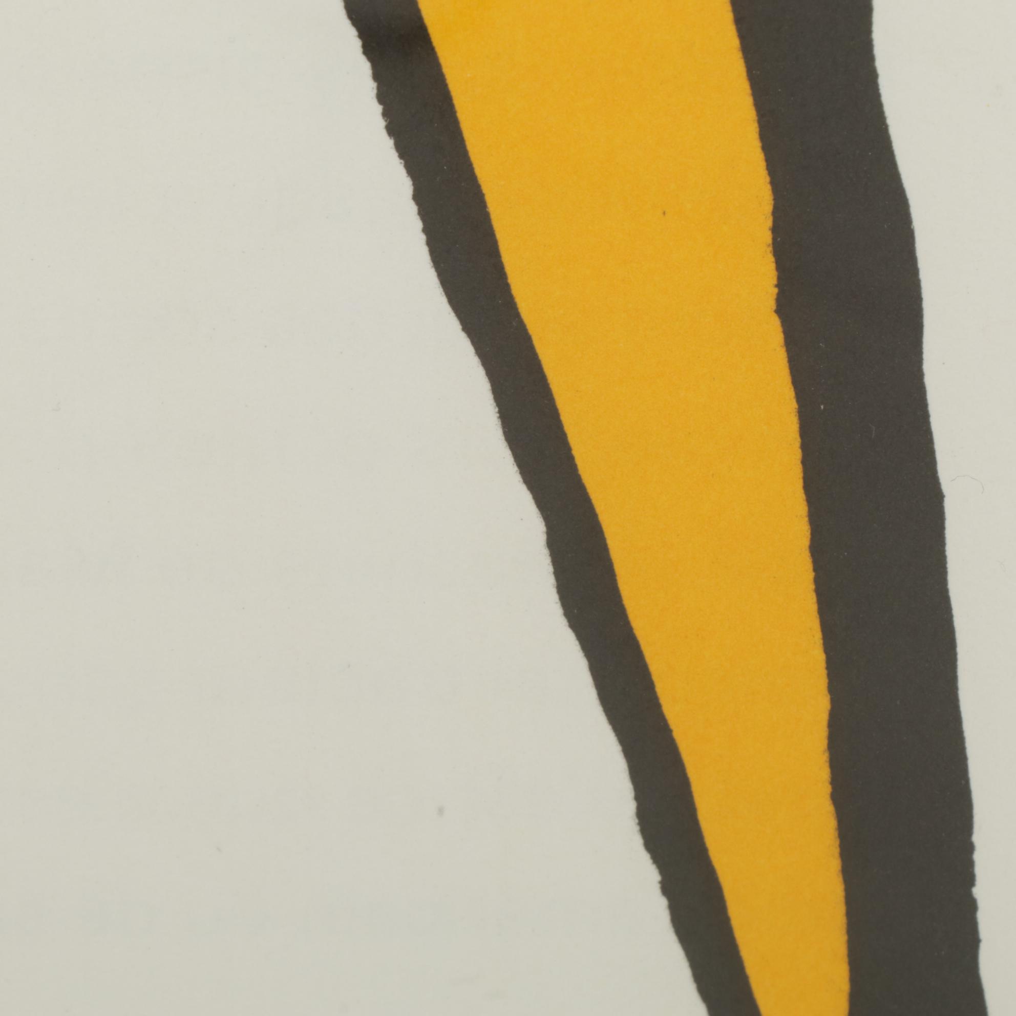 Alexander Calder Double-Page Color Lithograph for "Derrière le Miroir," 1963