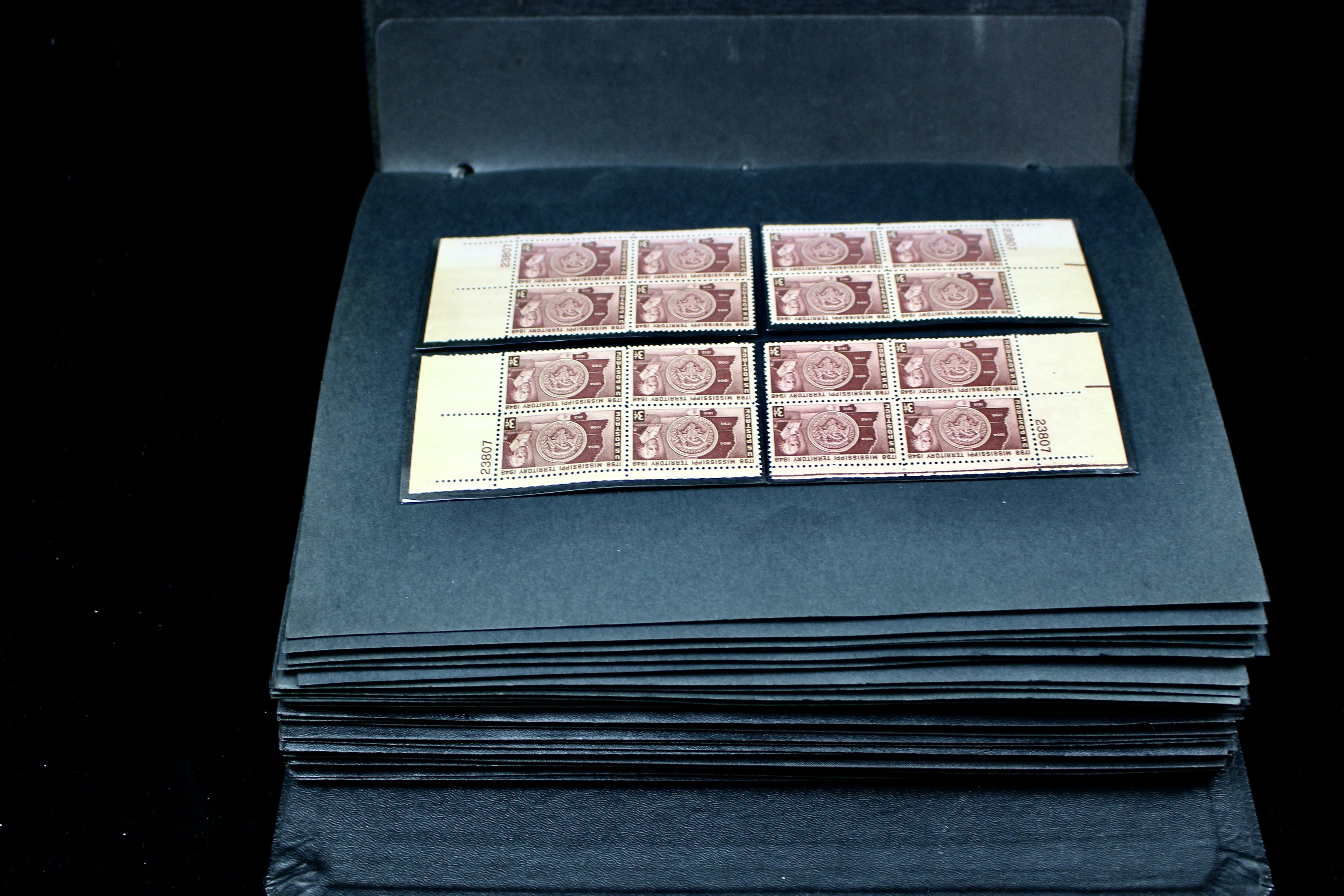 340 Matched Plate Blocks from the 1940's and 1950's