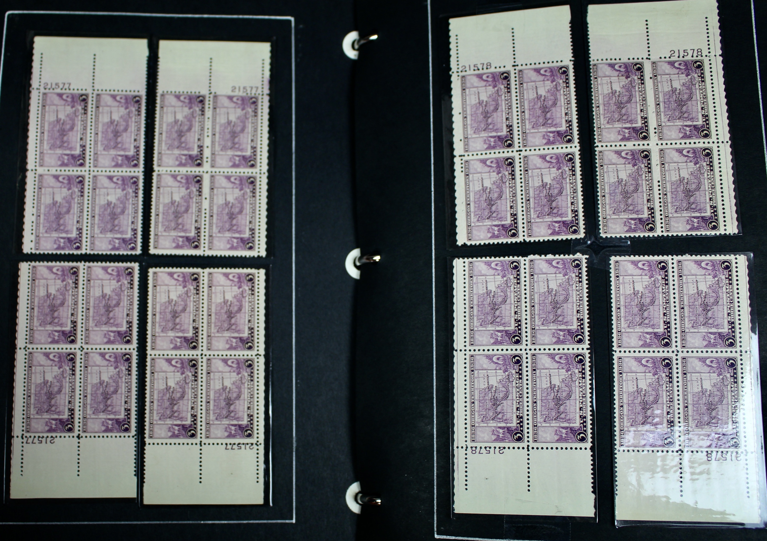 340 Matched Plate Blocks from the 1940's and 1950's