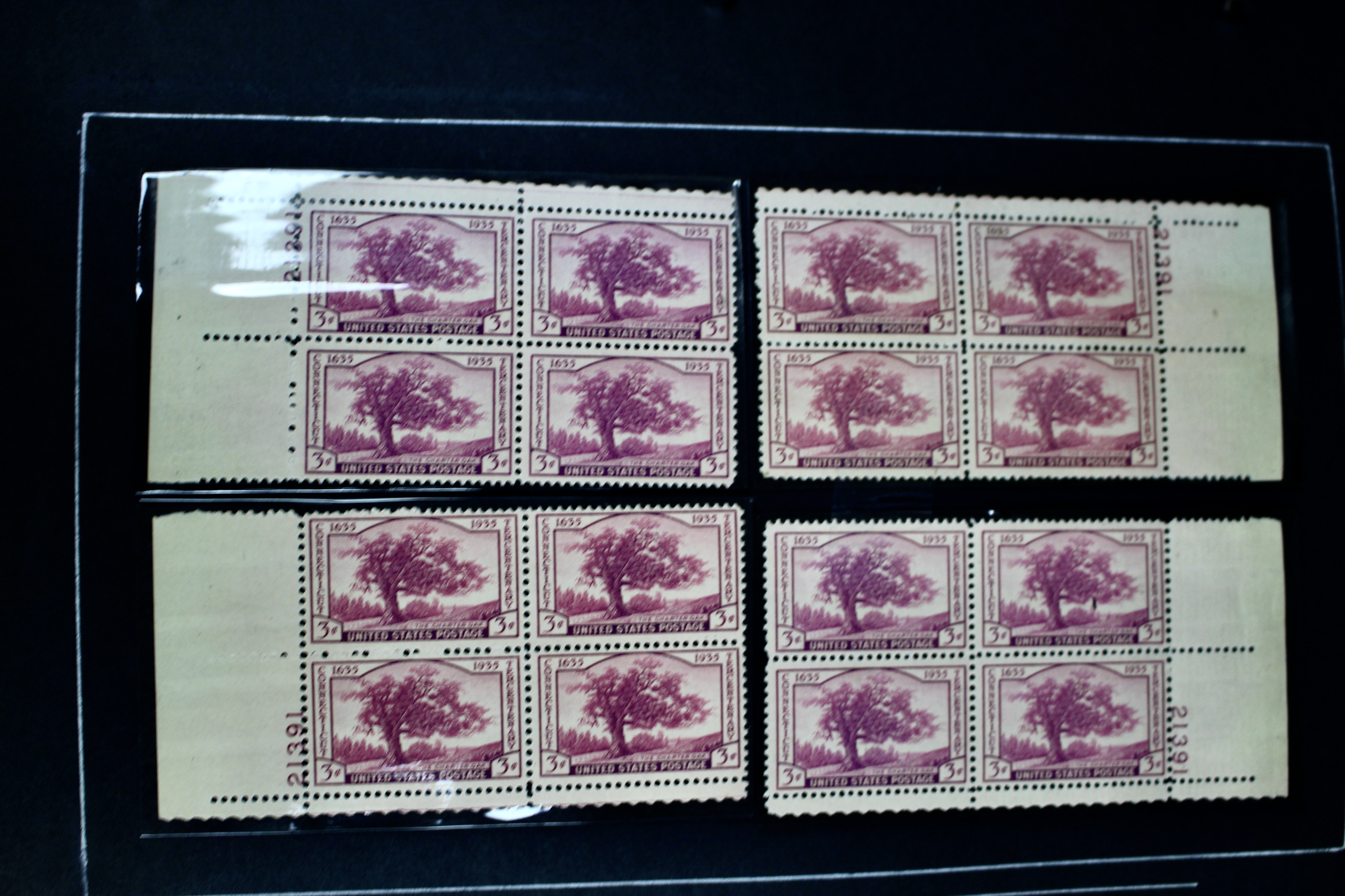 340 Matched Plate Blocks from the 1940's and 1950's