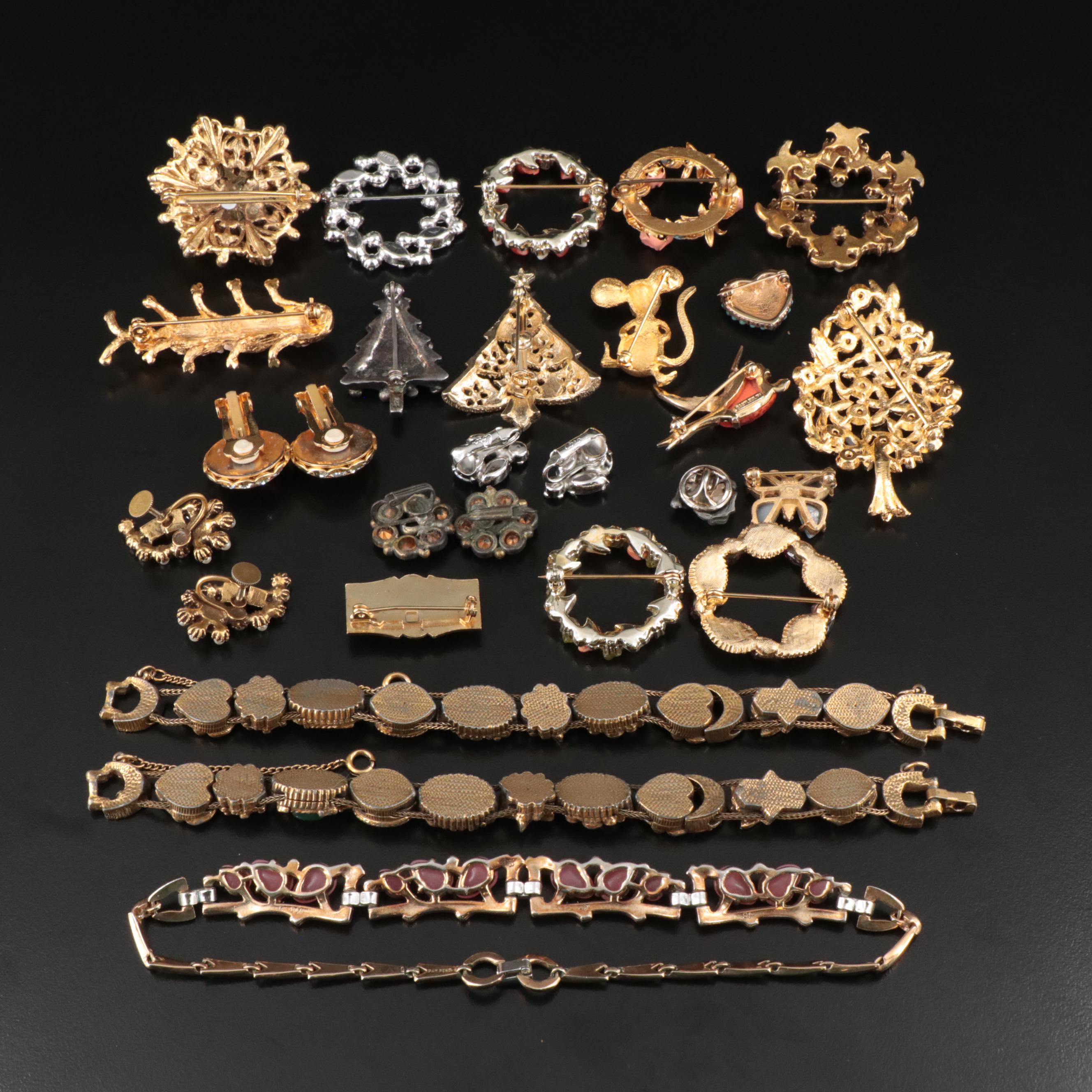 Ciner, B. David and Castlecliff Featured in Vintage Jewelry