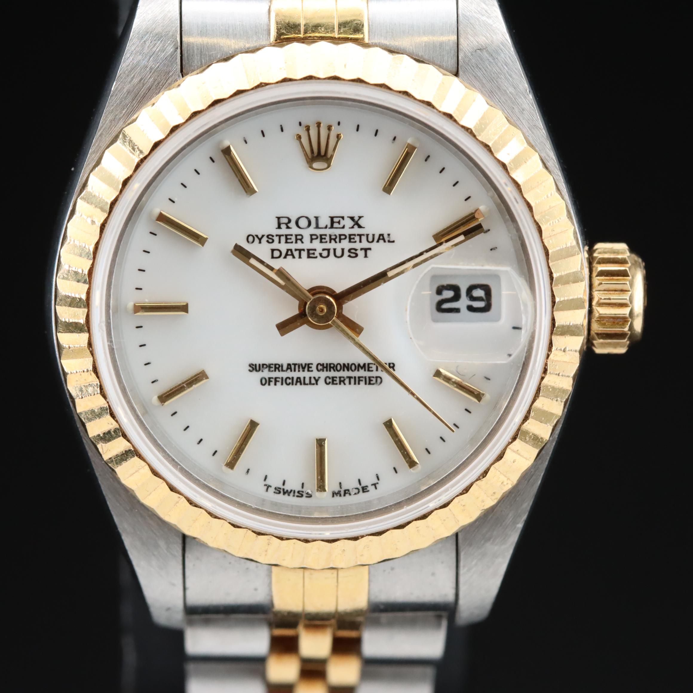 1995 Rolex Oyster Perpetual Datejust Watch