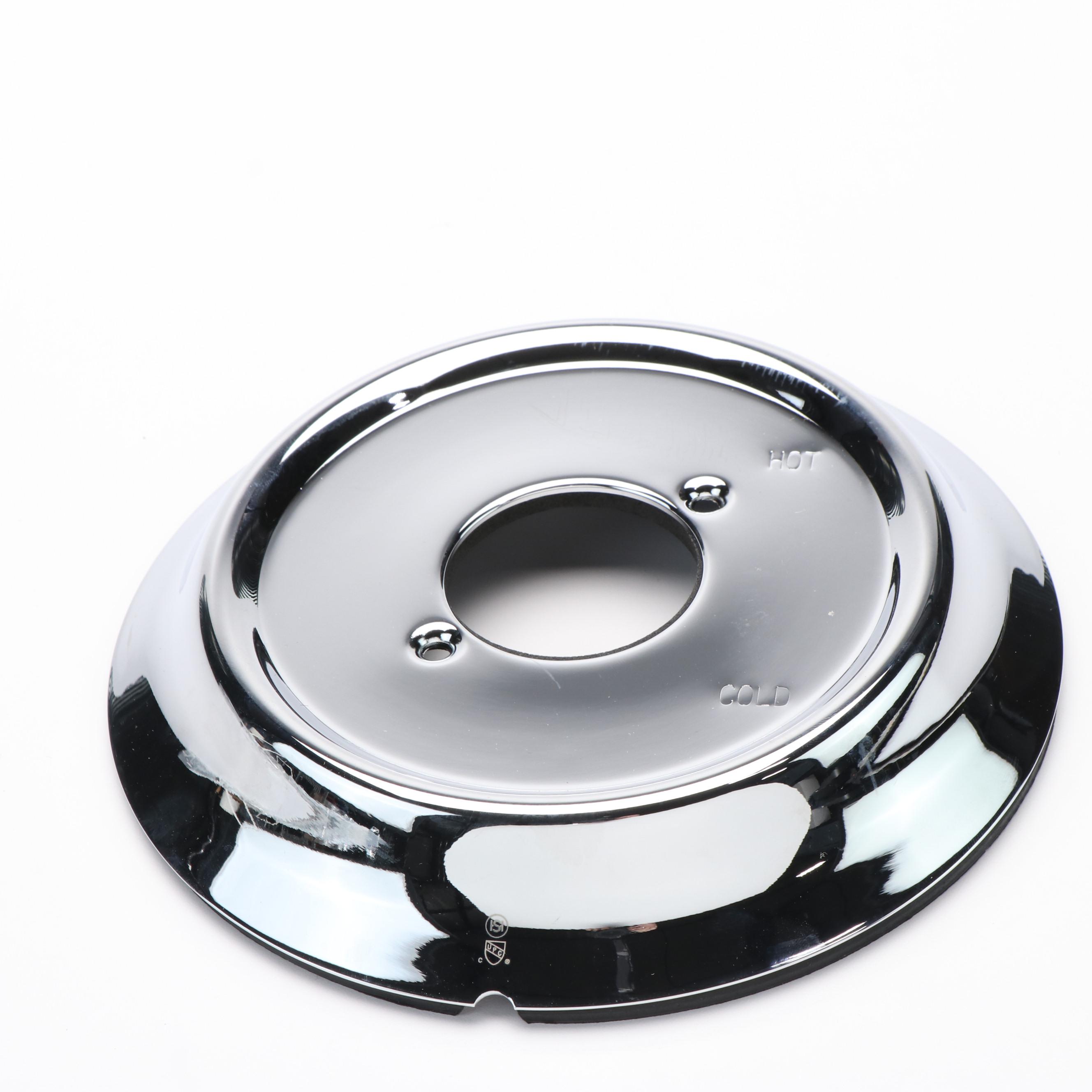 Chrome Finish Shower Riser Pipe, Balance Shower Valve, and Lever Handles