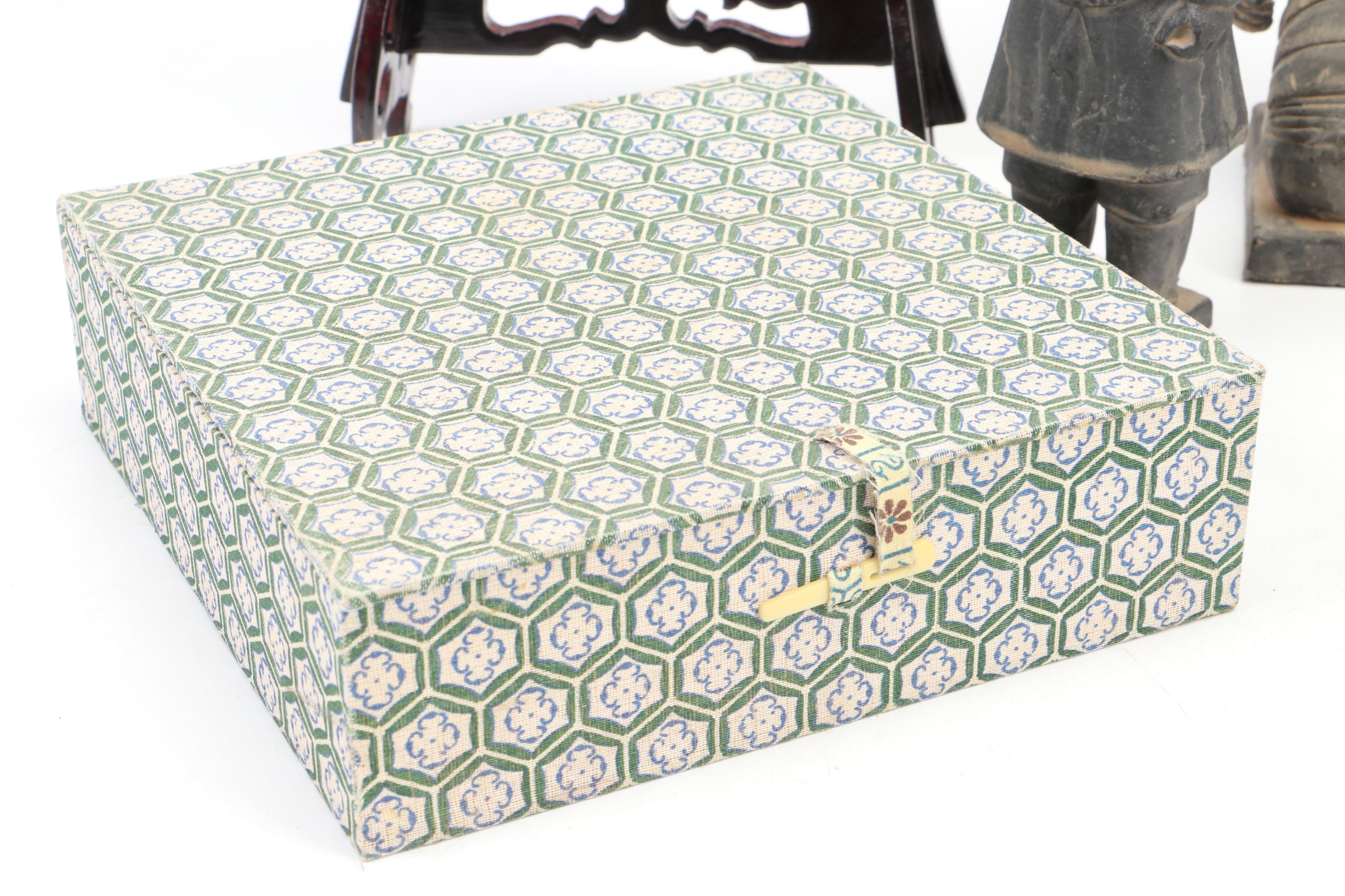 Chinese Terracotta Warrior Figurines and Other Decor