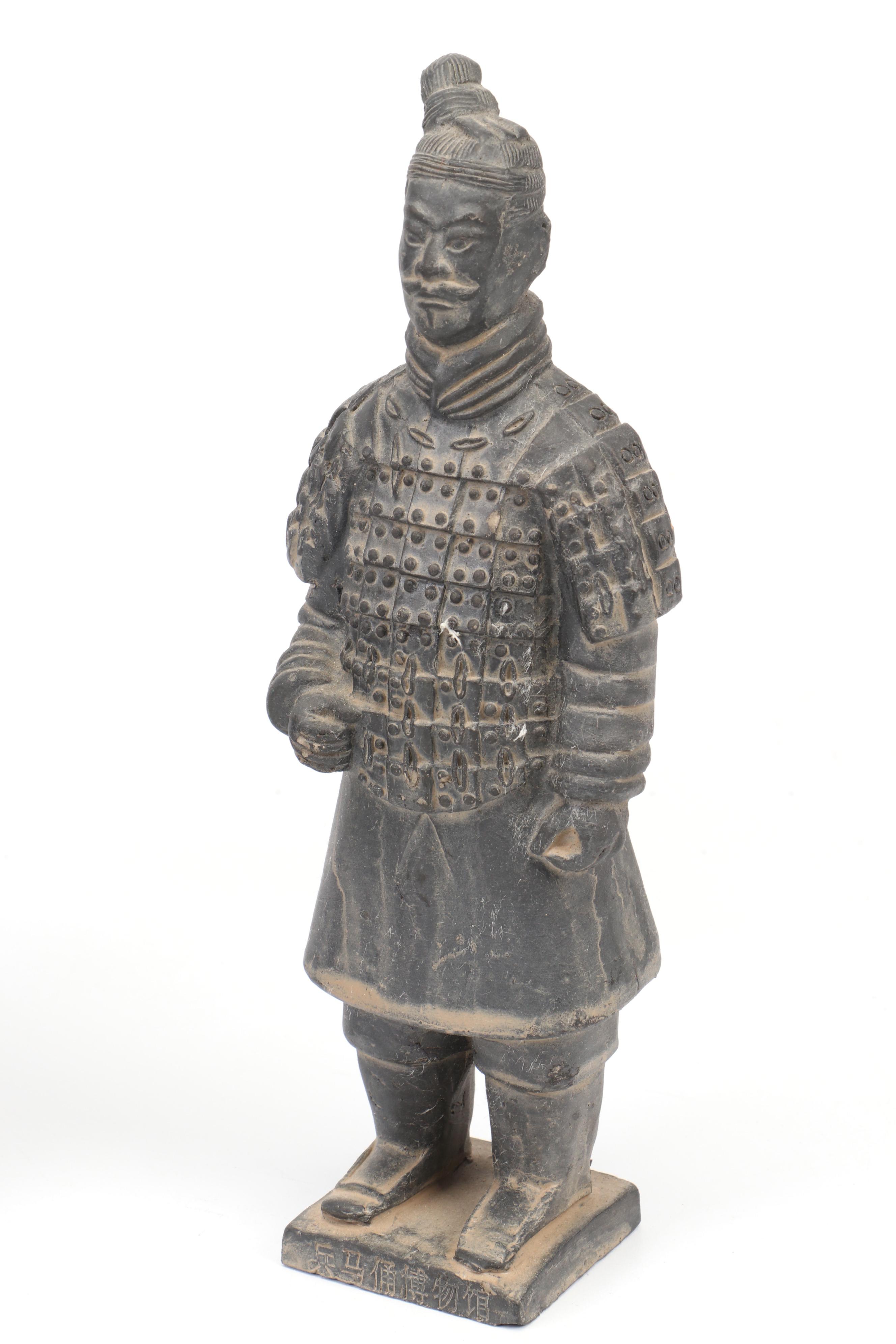 Chinese Terracotta Warrior Figurines and Other Decor