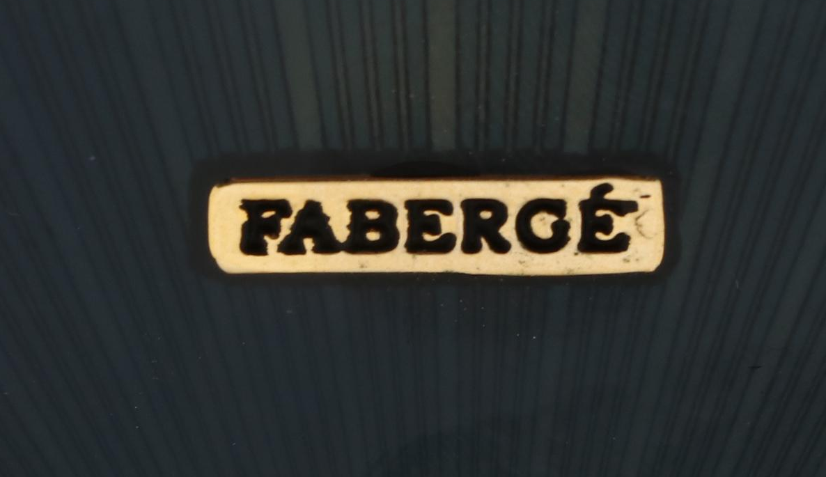 Faberge Embellished Guilloché Enamel Miniature Picture Frame