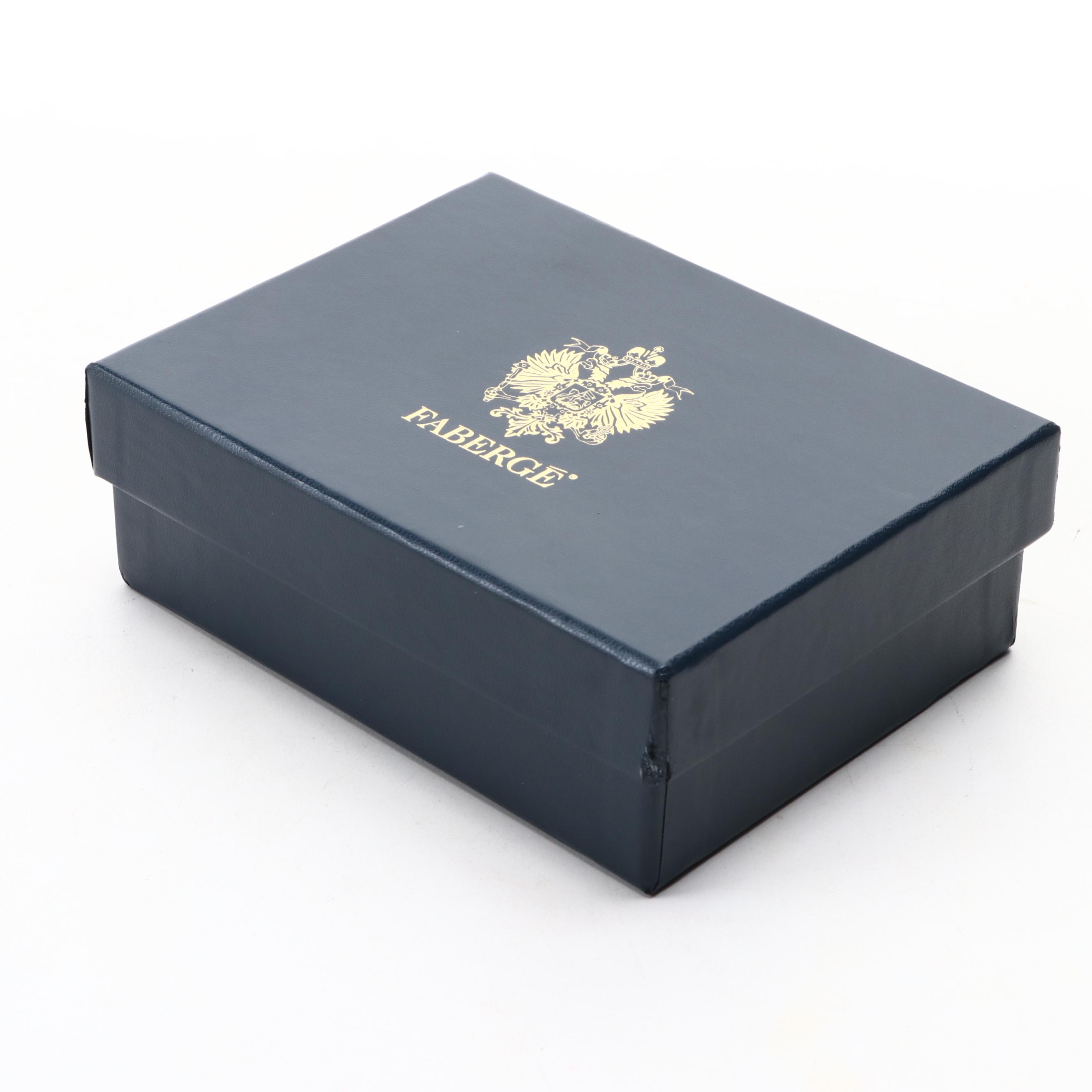 Faberge Embellished Guilloché Enamel Miniature Picture Frame