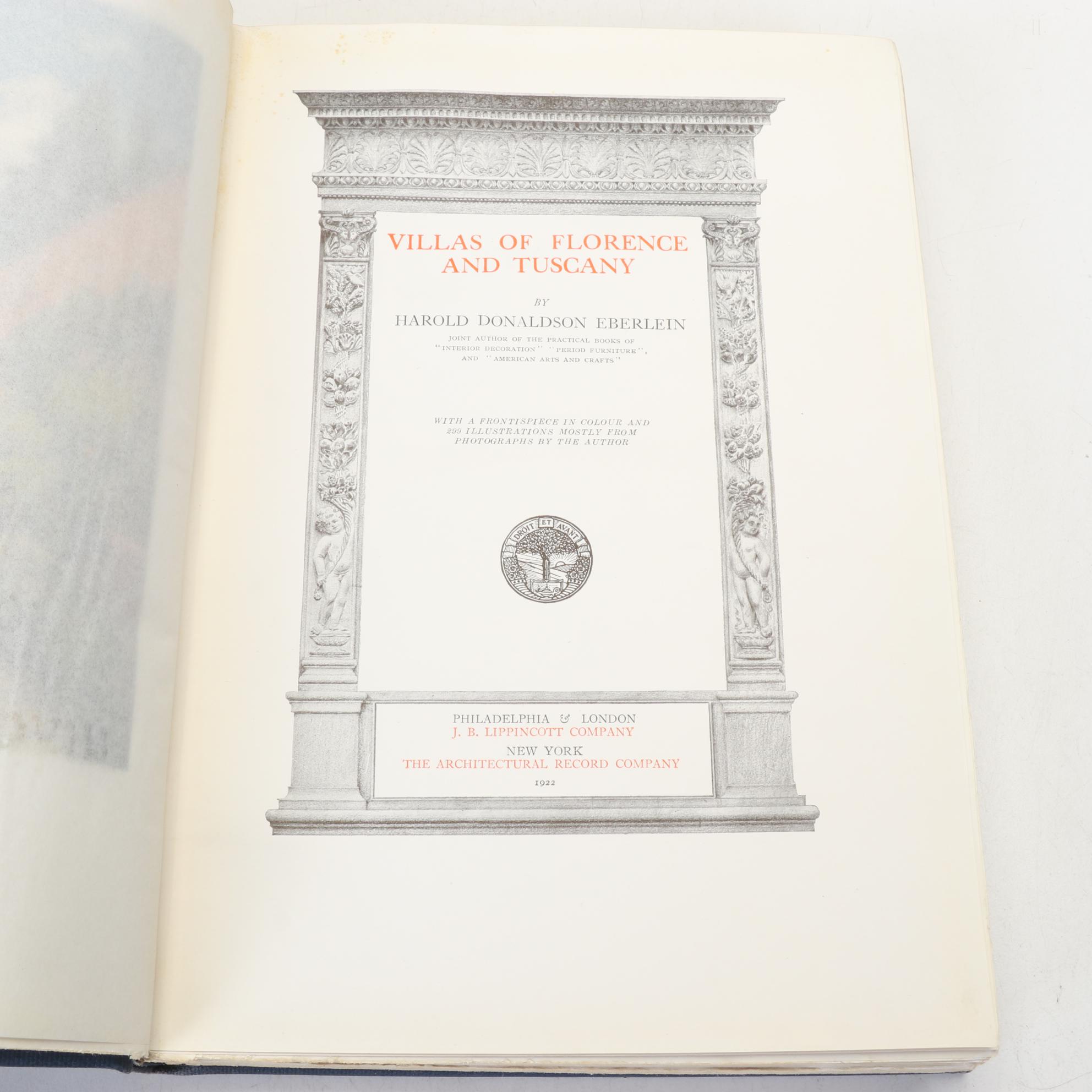 Four Books on Historical Architecture, Early 20th Century