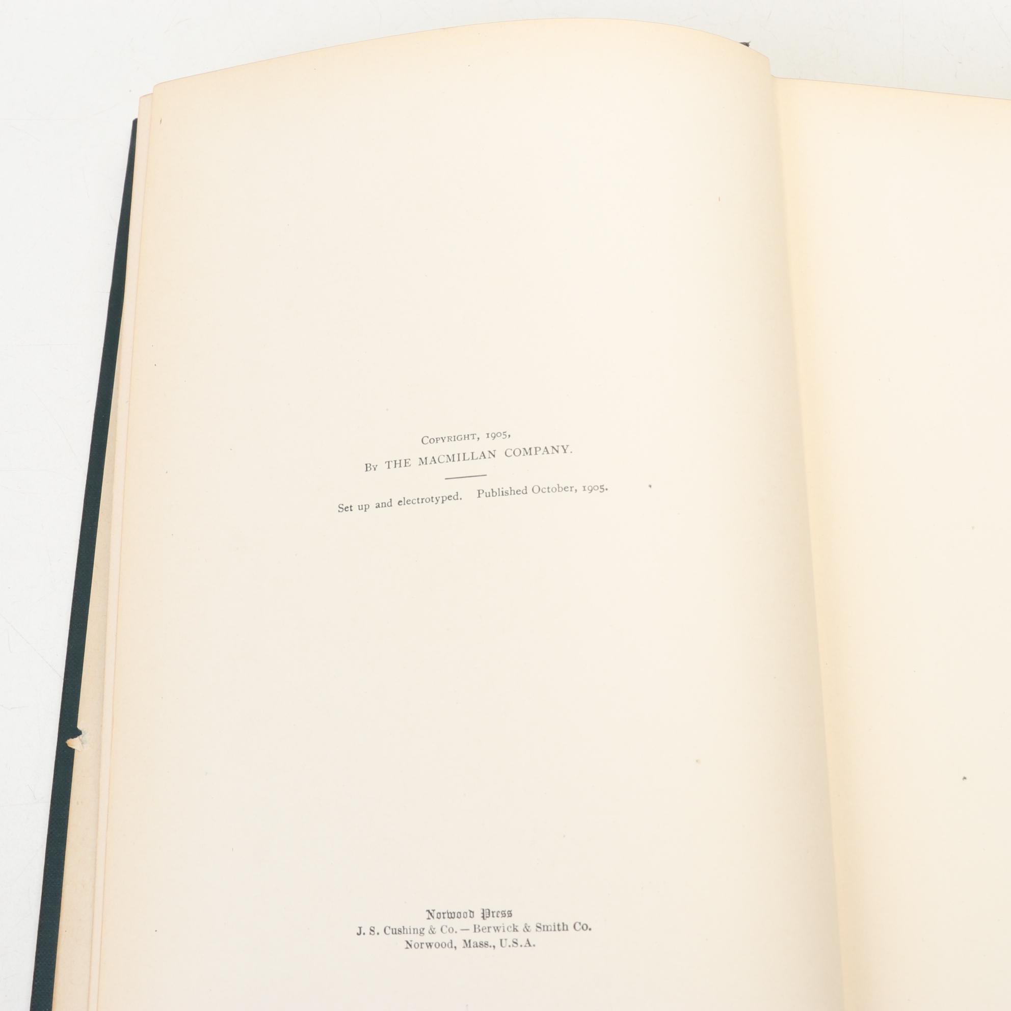 Four Books on Historical Architecture, Early 20th Century