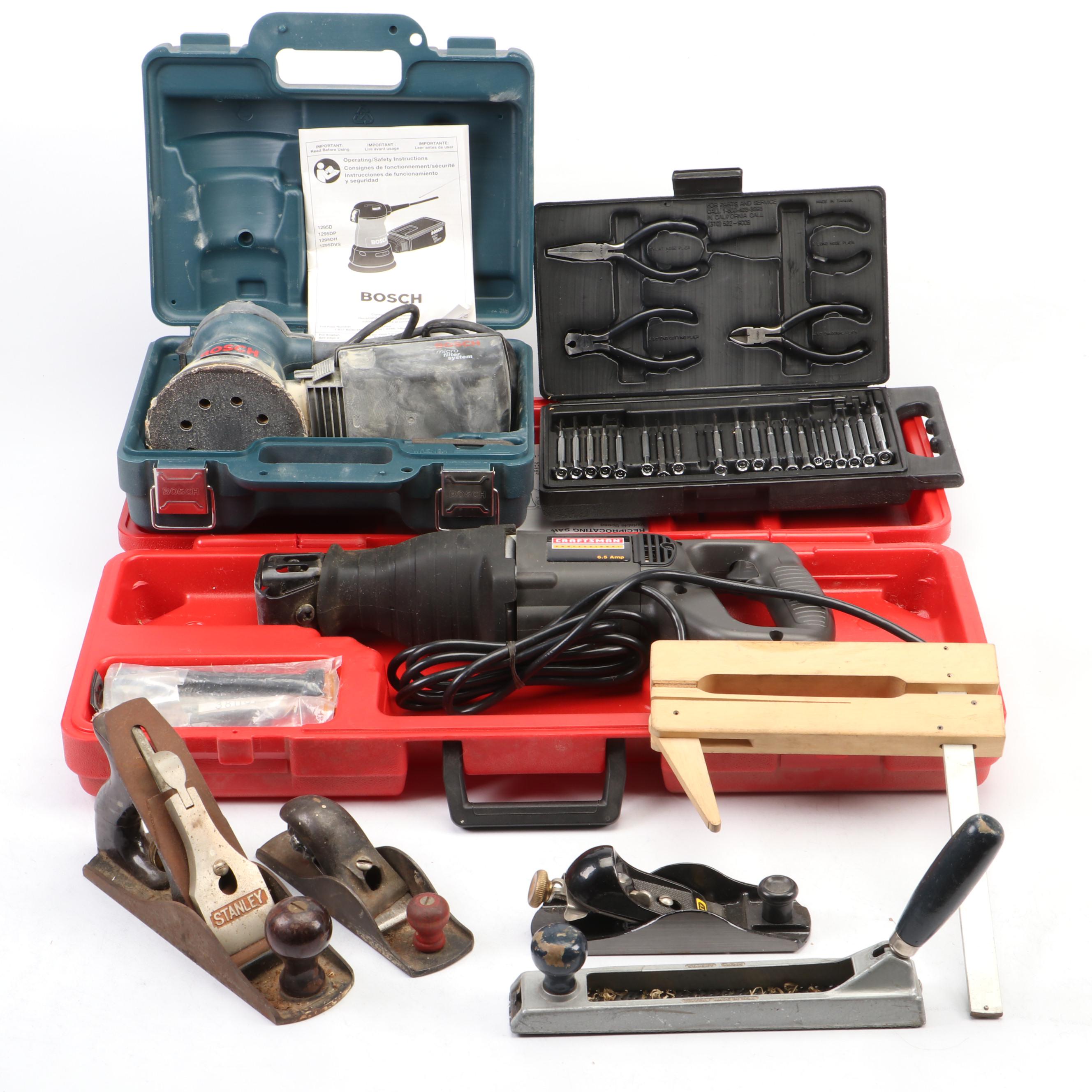 Craftsman Reciprocating Saw With More Woodworking and Shop Tools