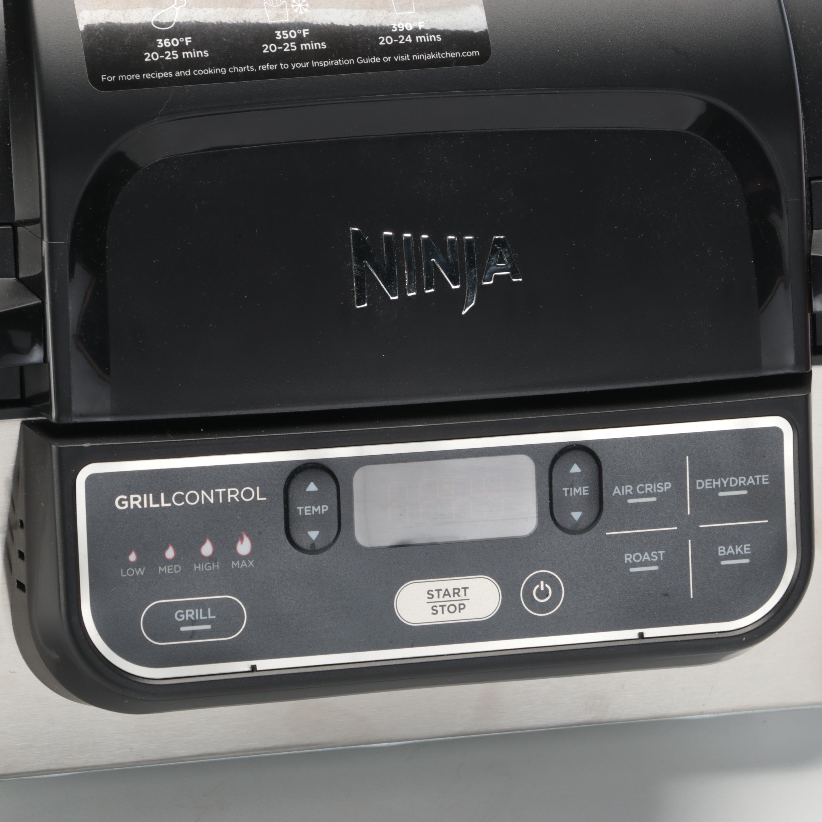 Ninja Foodi Grill, Hamilton Beach Juicer, Sous Vide Container and Thermometer