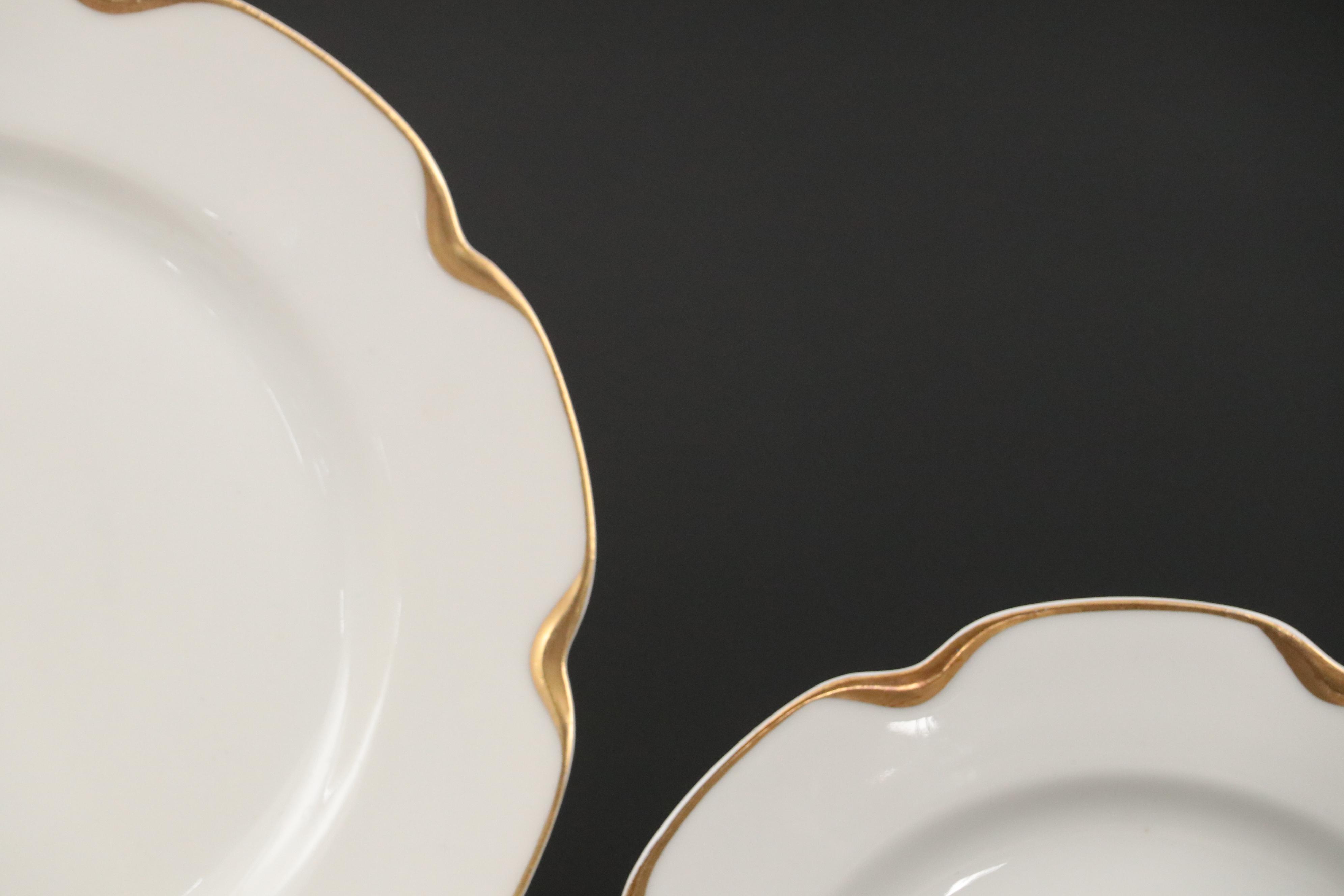 Haviland Limoges "Silver Anniversary" Porcelain Dinnerware