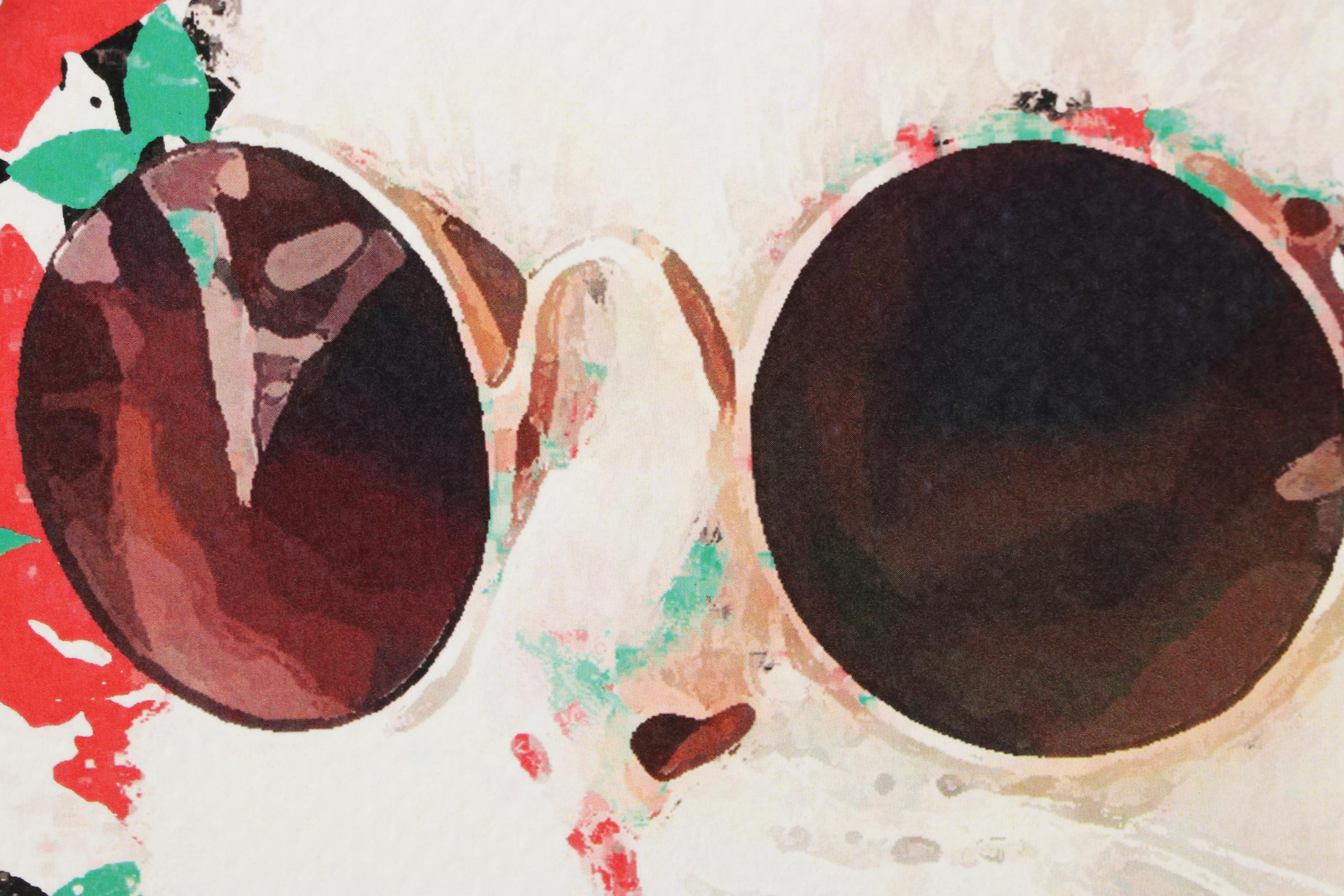 Death NYC Pop Art Graphic Print of Cat x Chanel, 2023