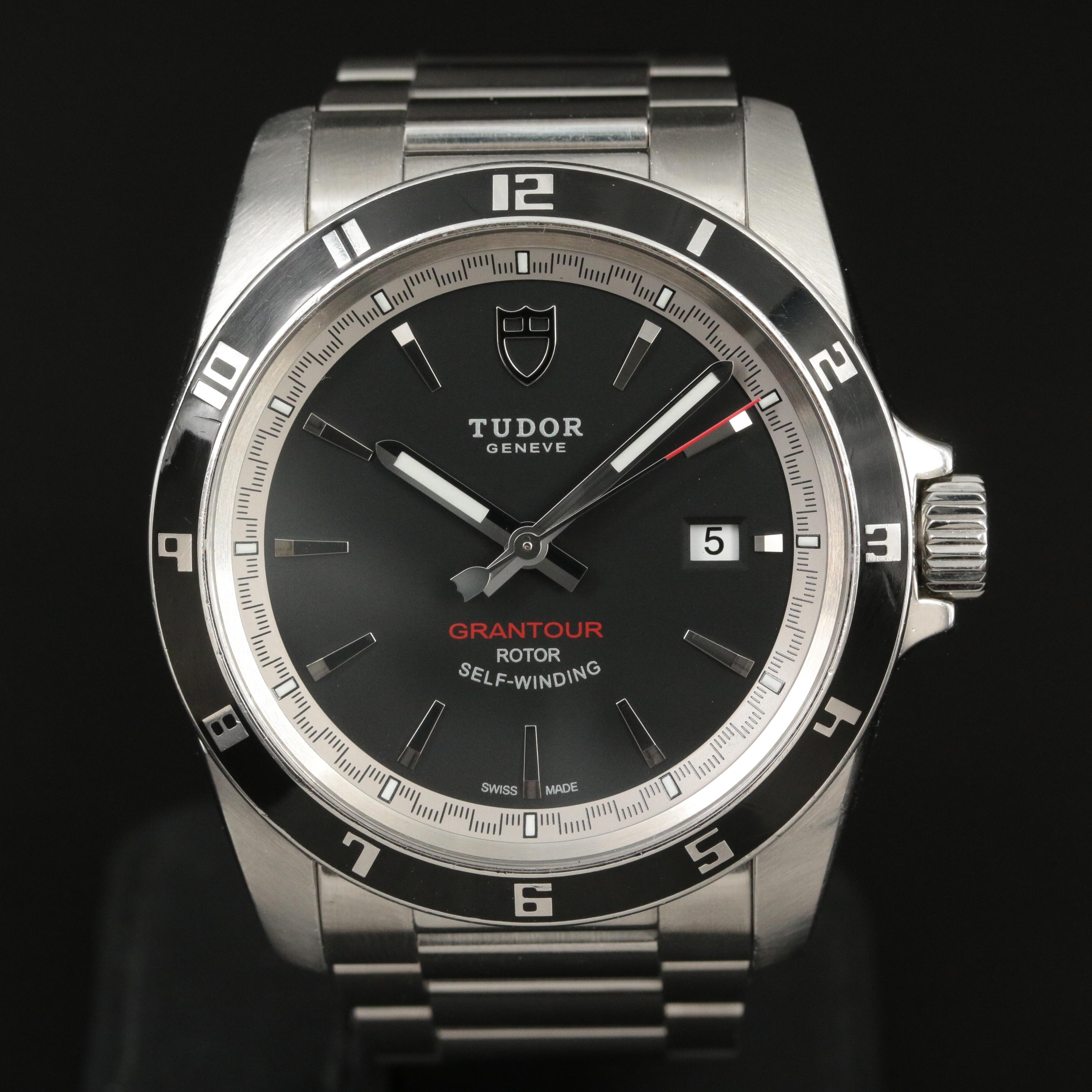 Tudor Grantour Date, Black Dial 42mm Automatic Watch